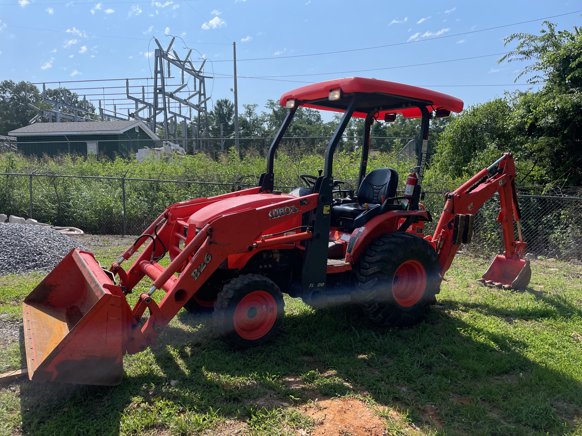2019 Kubota B26 4x4 Backhoe Loader