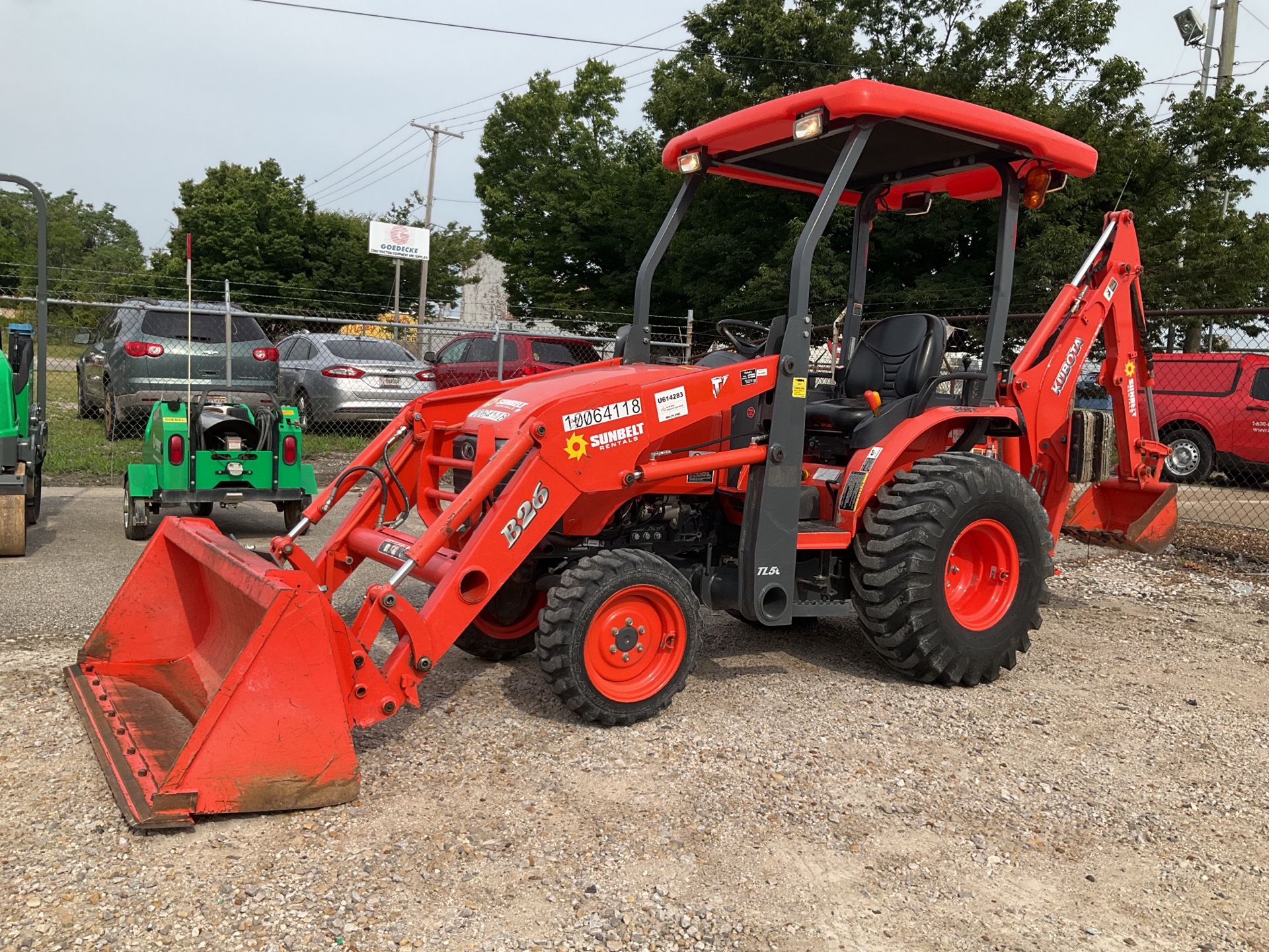 2018 Kubota B26 4x4 Backhoe Loader