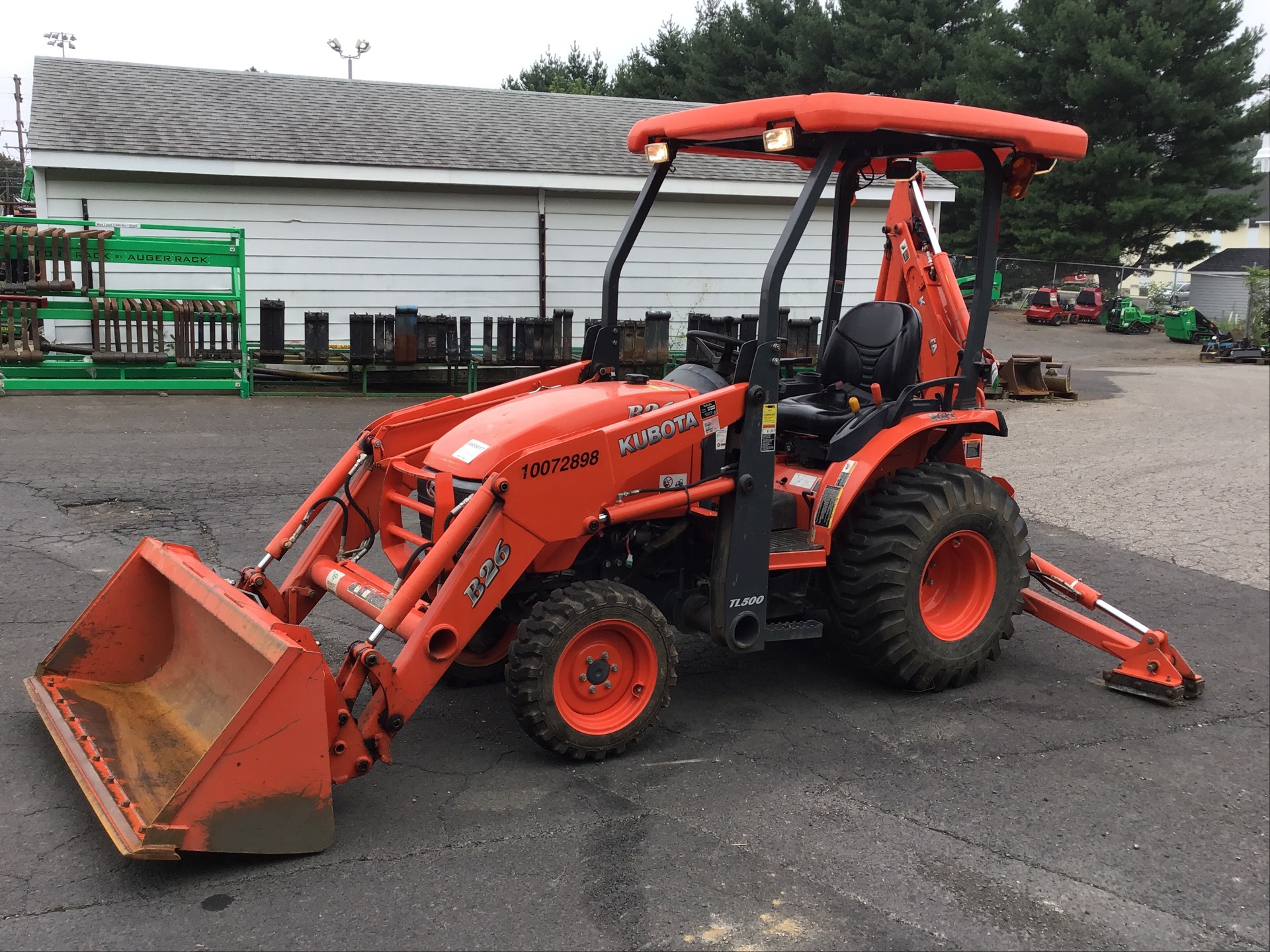 2018 Kubota B26 4x4 Backhoe Loader