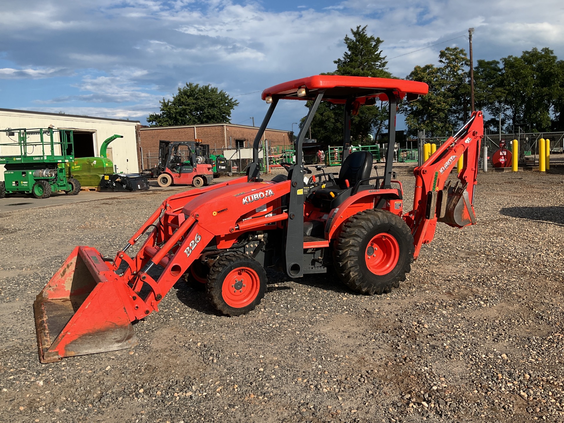 2018 Kubota B26 4x4 Backhoe Loader
