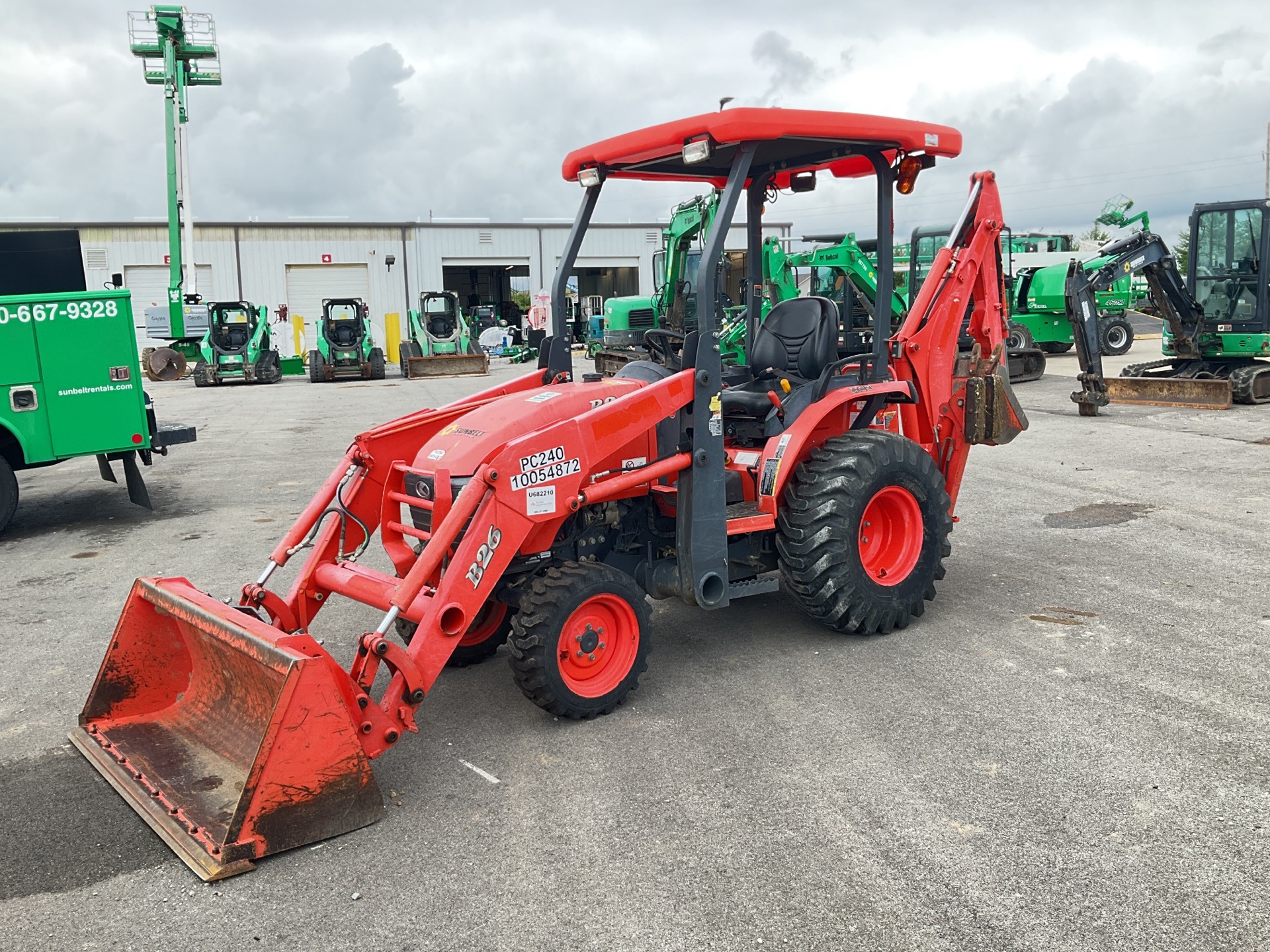 2018 Kubota B26 4x4 Backhoe Loader