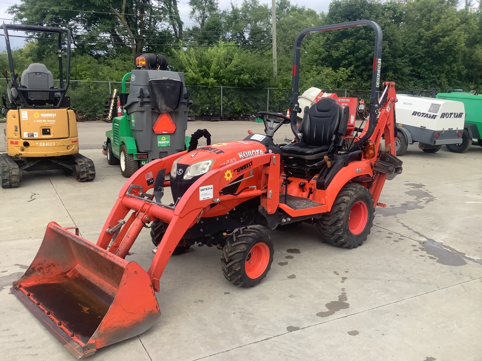 2018 Kubota BX23S 4x4 Backhoe Loader