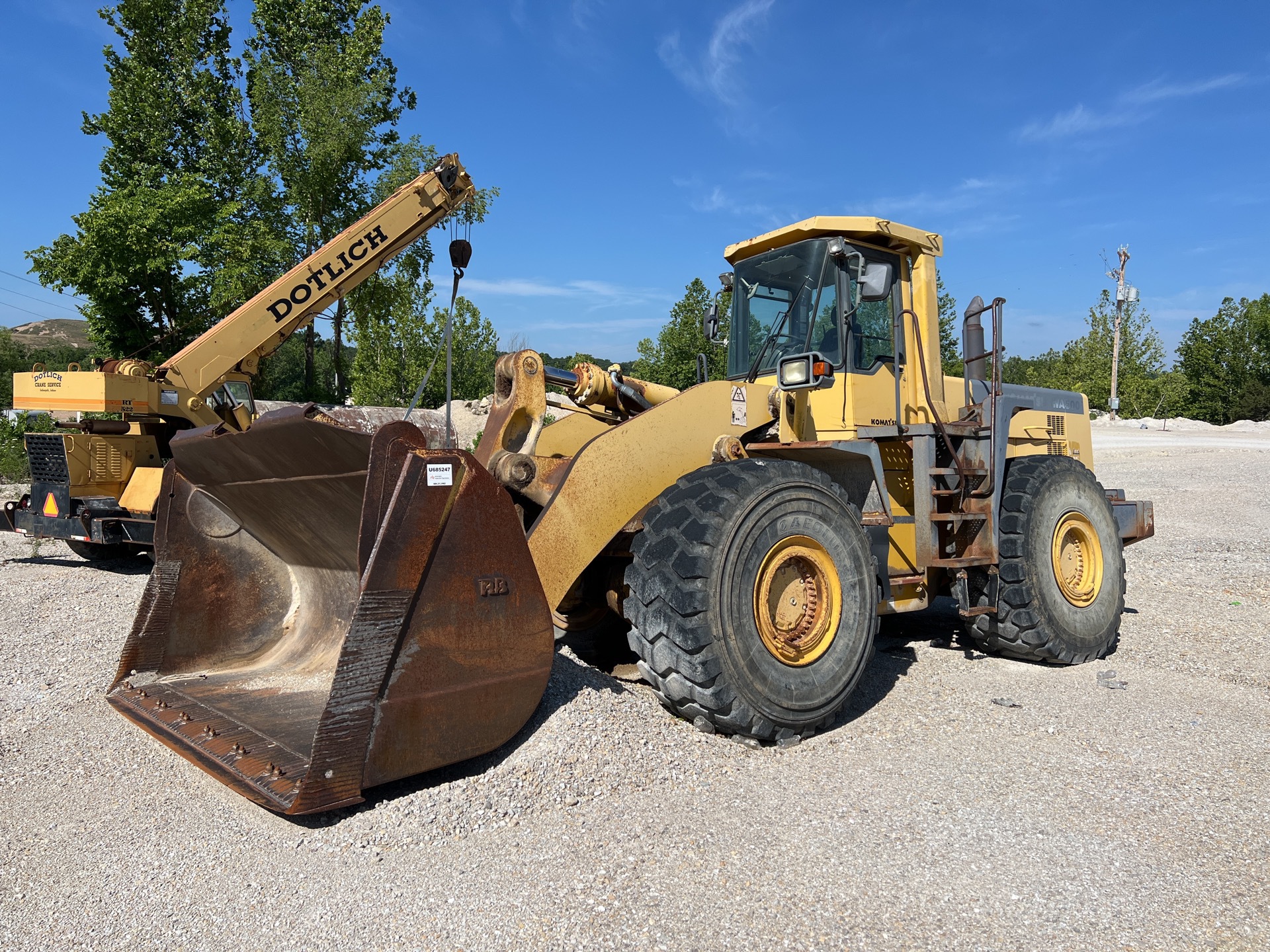 2000 Komatsu WA500-3L Wheel Loader