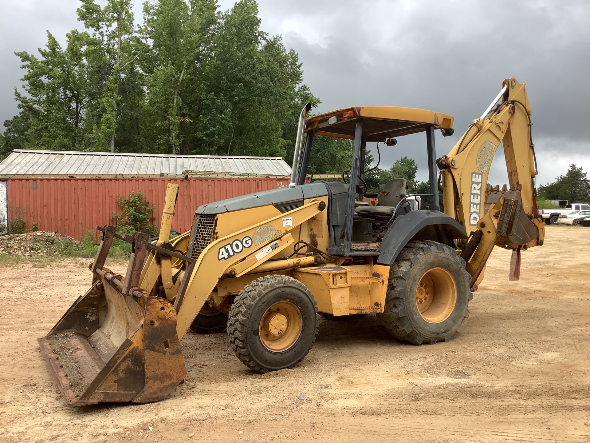 2004 John Deere 410G 4x4 Backhoe Loader