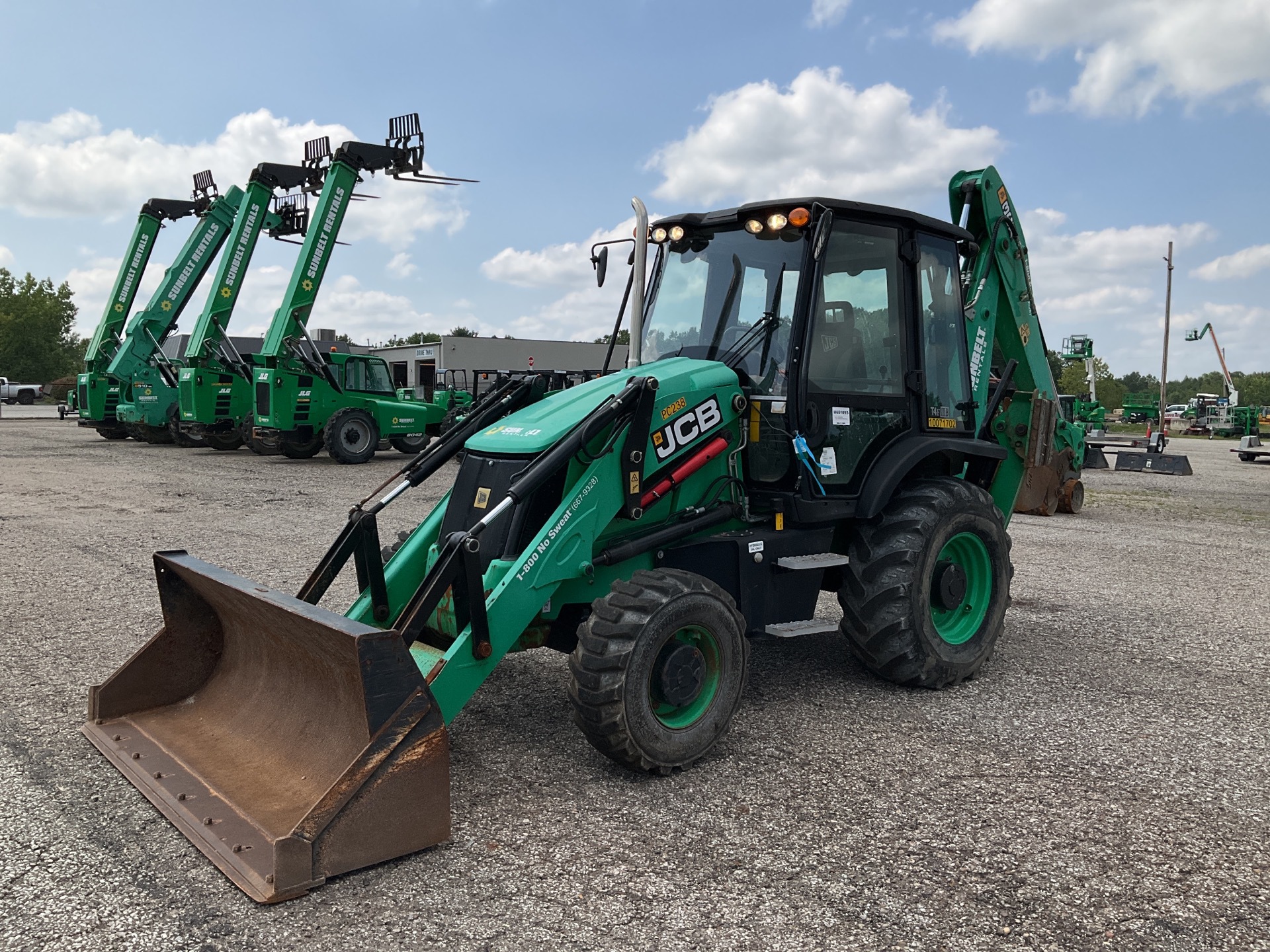 2018 JCB 3CXR14L4CM 4x4 Backhoe Loader
