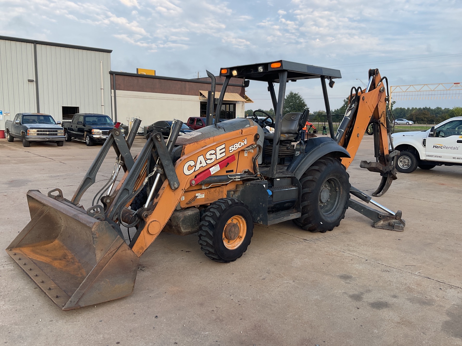 2018 Case 580N 4x4 Backhoe Loader