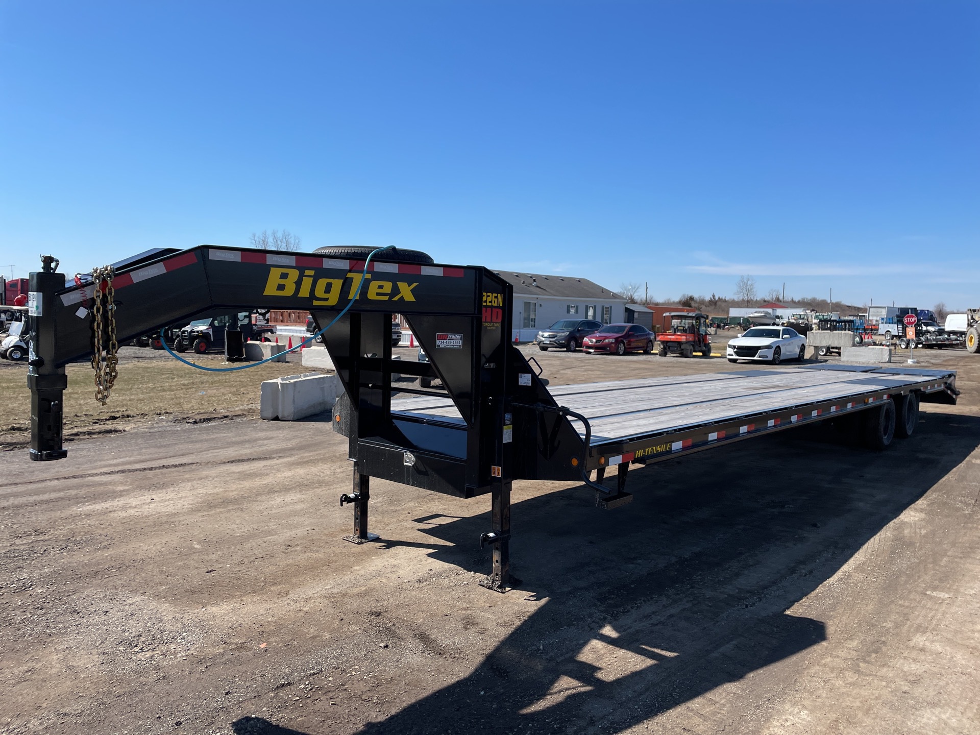 2022 Big Tex 40 ft T/A Gooseneck Equipment Trailer
