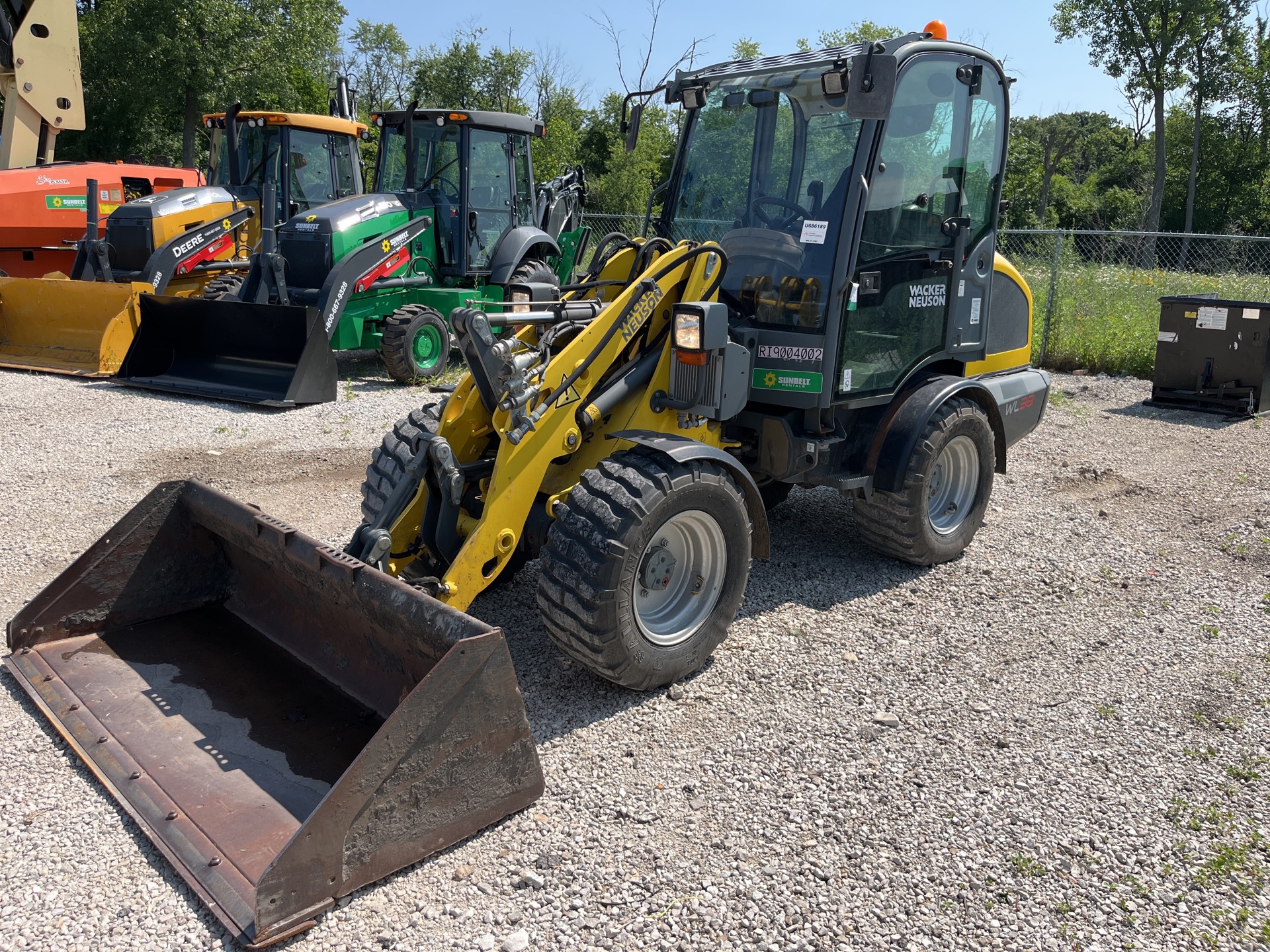 2015 Wacker Neuson WL38 Wheel Loader