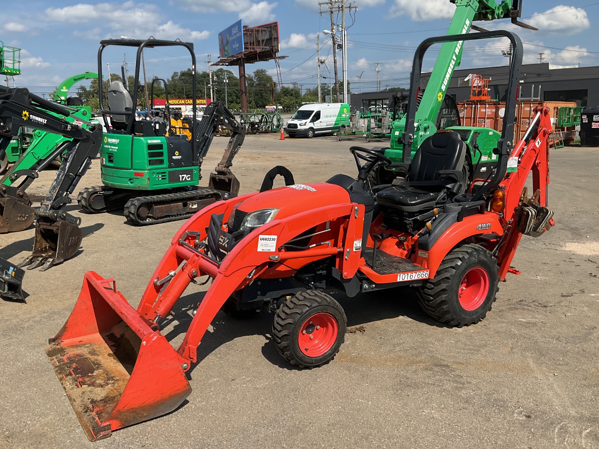 2019 Kubota BX23S 4x4 Backhoe Loader