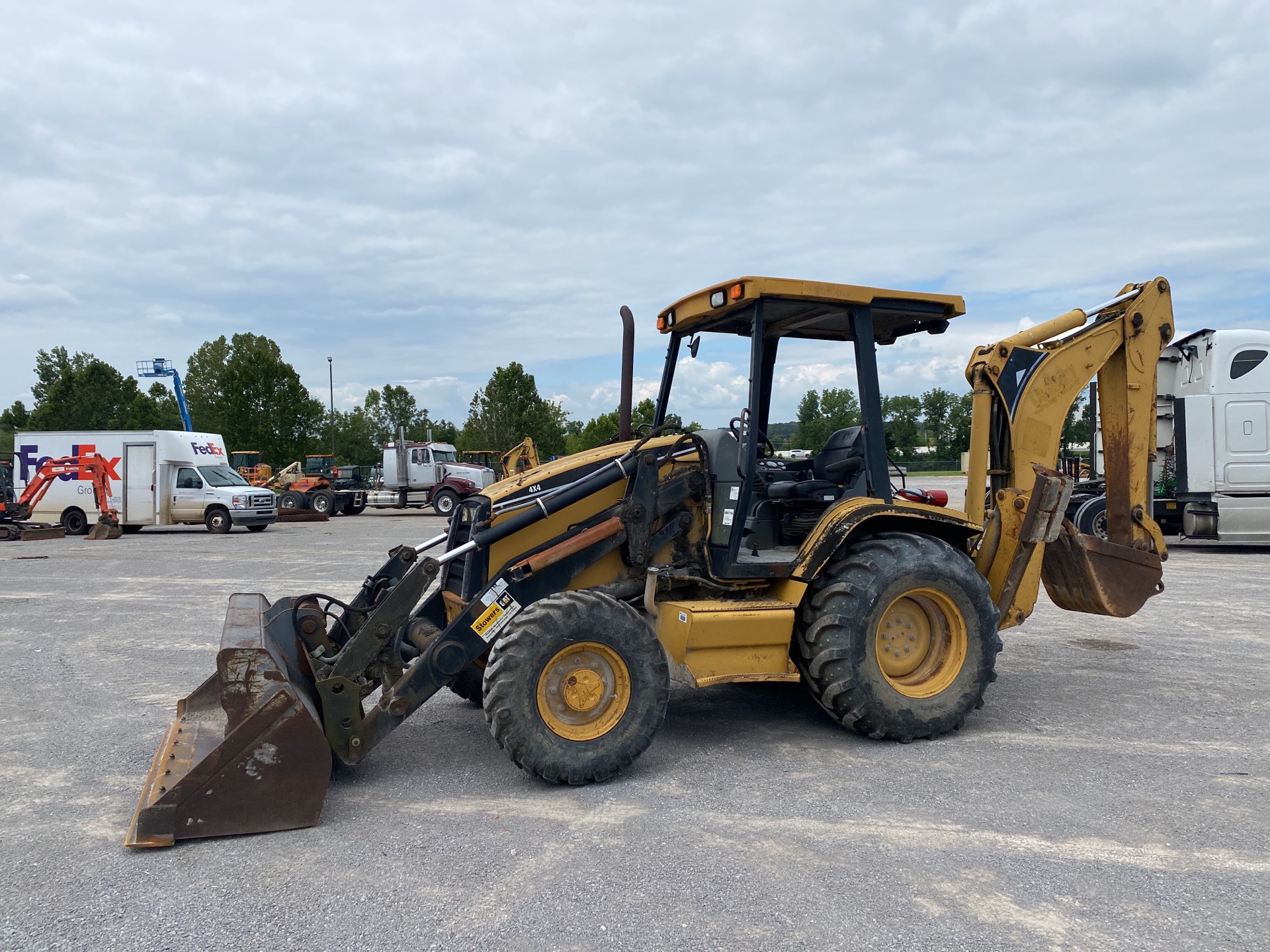 1997 Cat 416C 4x4 Backhoe Loader