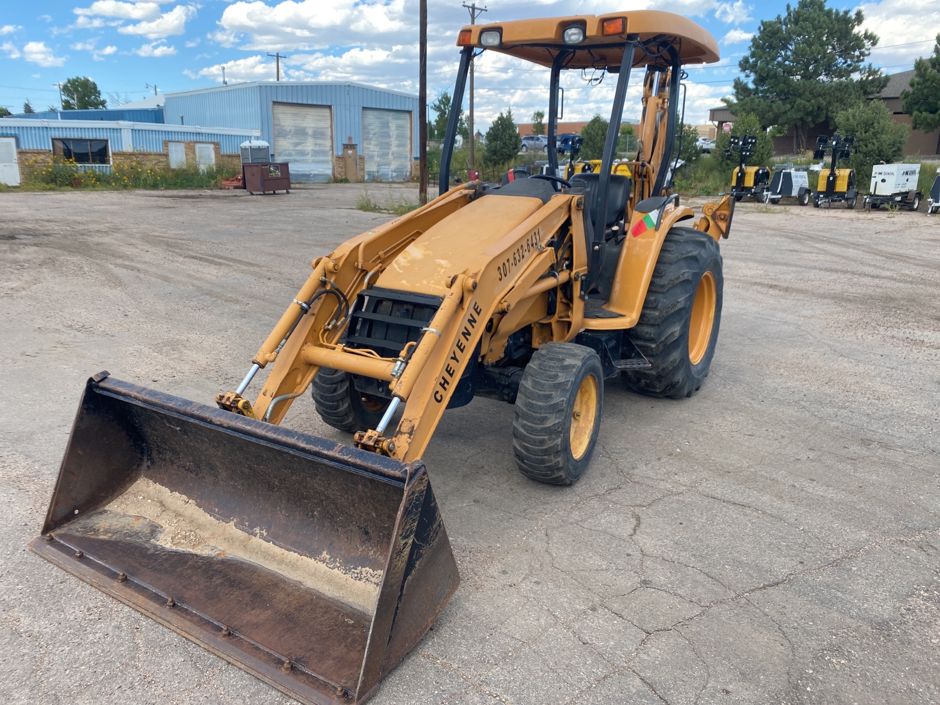 2003 John Deere 110 4x4 Backhoe Loader