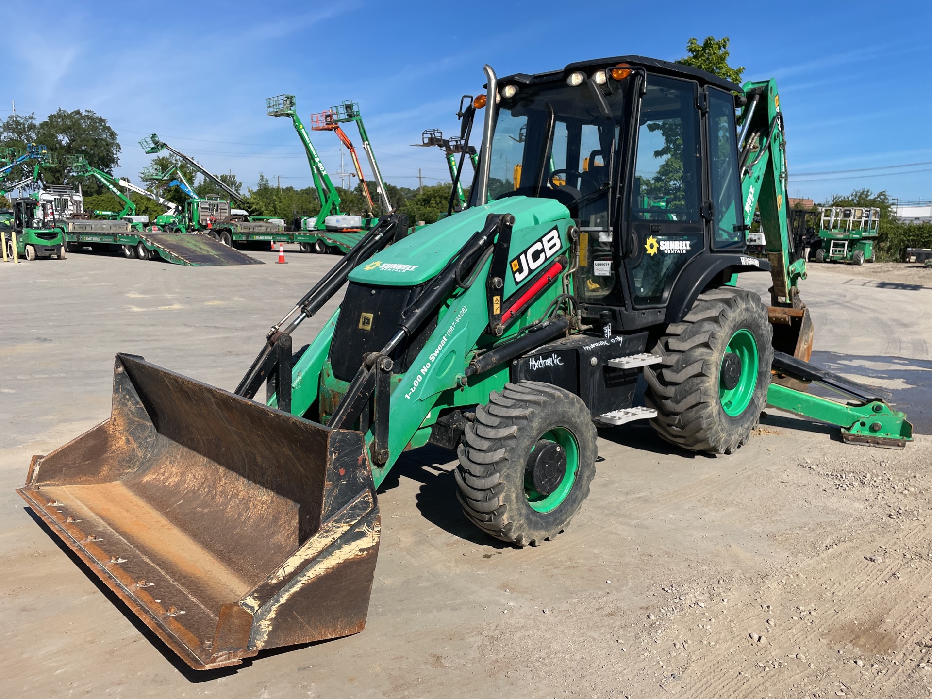 2018 JCB 3CX 4x4 Backhoe Loader