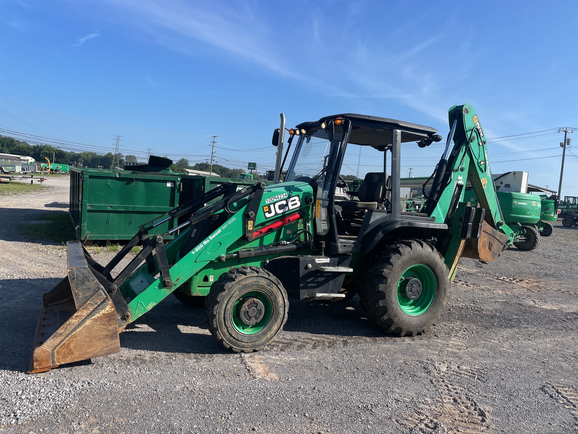 2018 JCB 3CX 4x4 Backhoe Loader