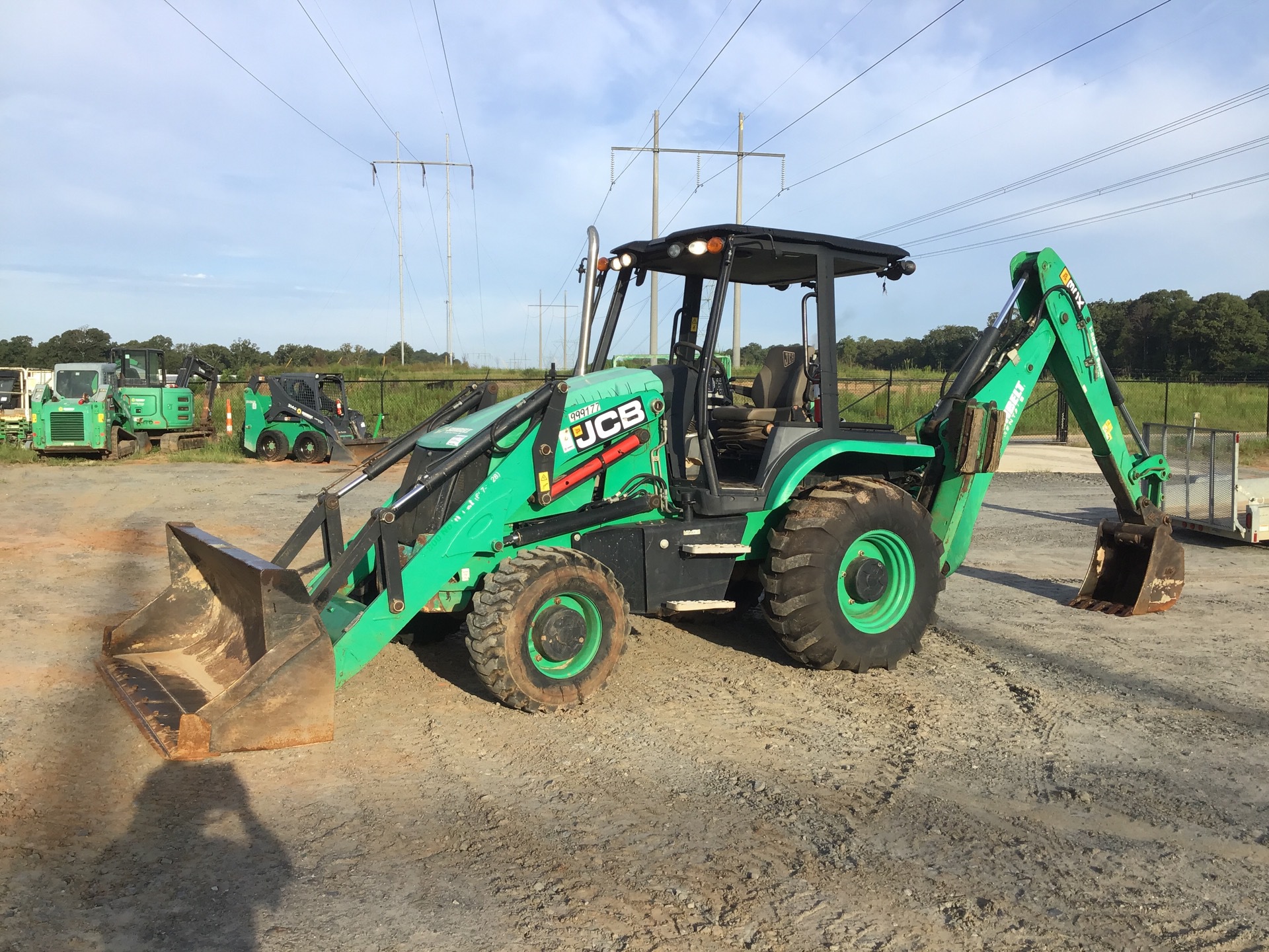 2017 JCB 3cx 4x4 Backhoe Loader