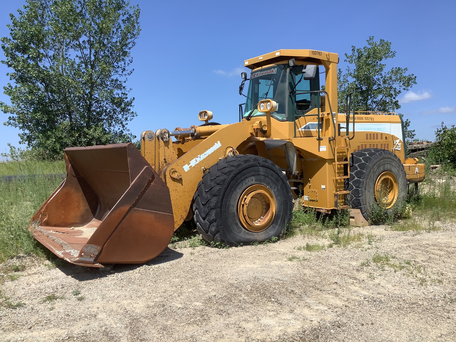 2000 Kawasaki 95Z-IV Wheel Loader
