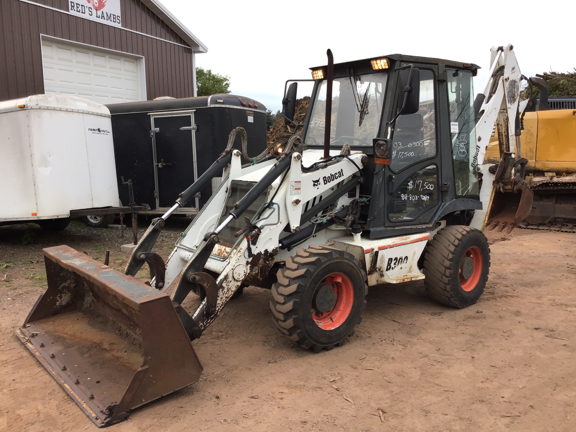 2005 Bobcat B300D 4x4 Backhoe Loader