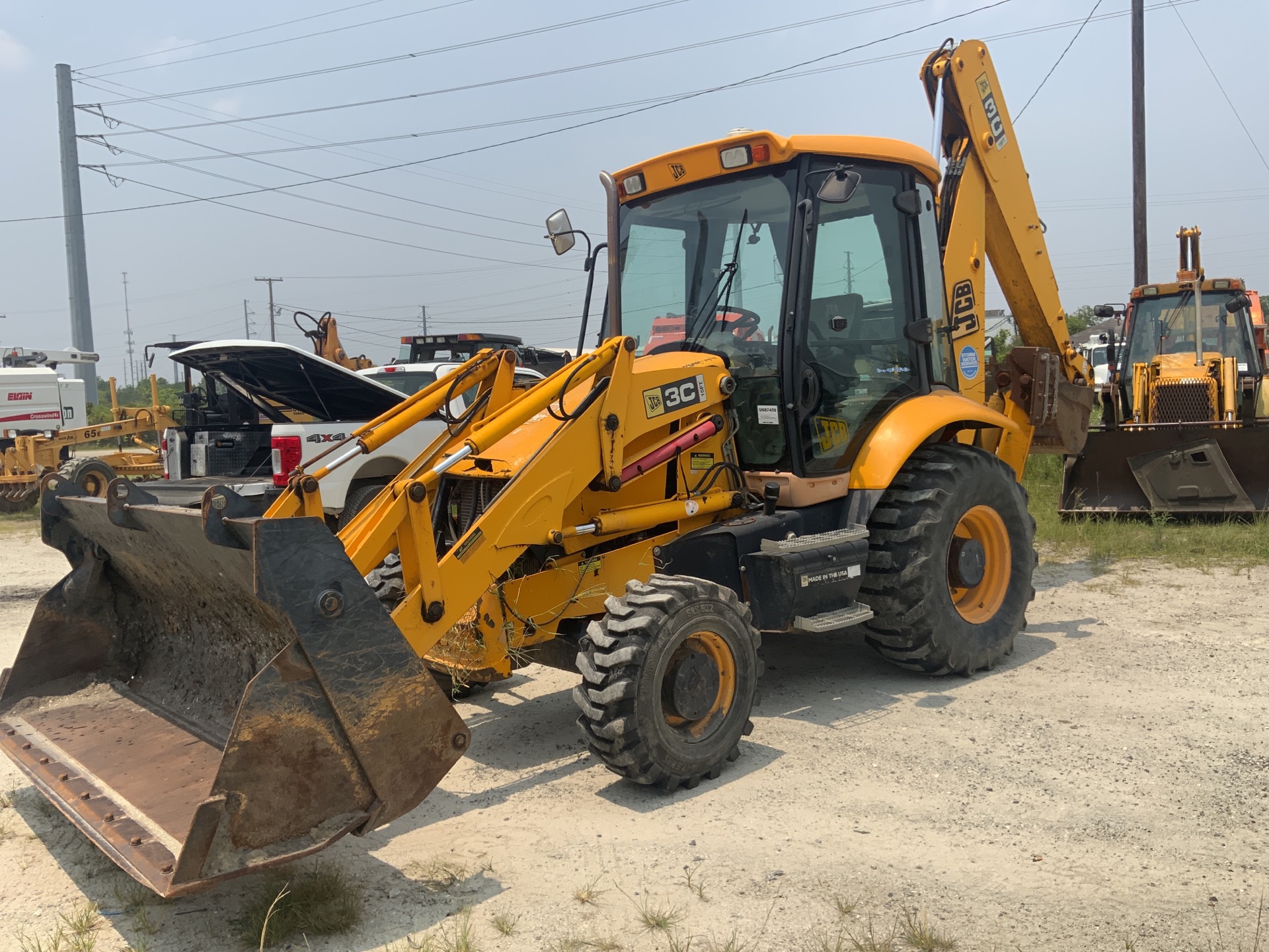 2007 JCB 3C 4x4 Backhoe Loader