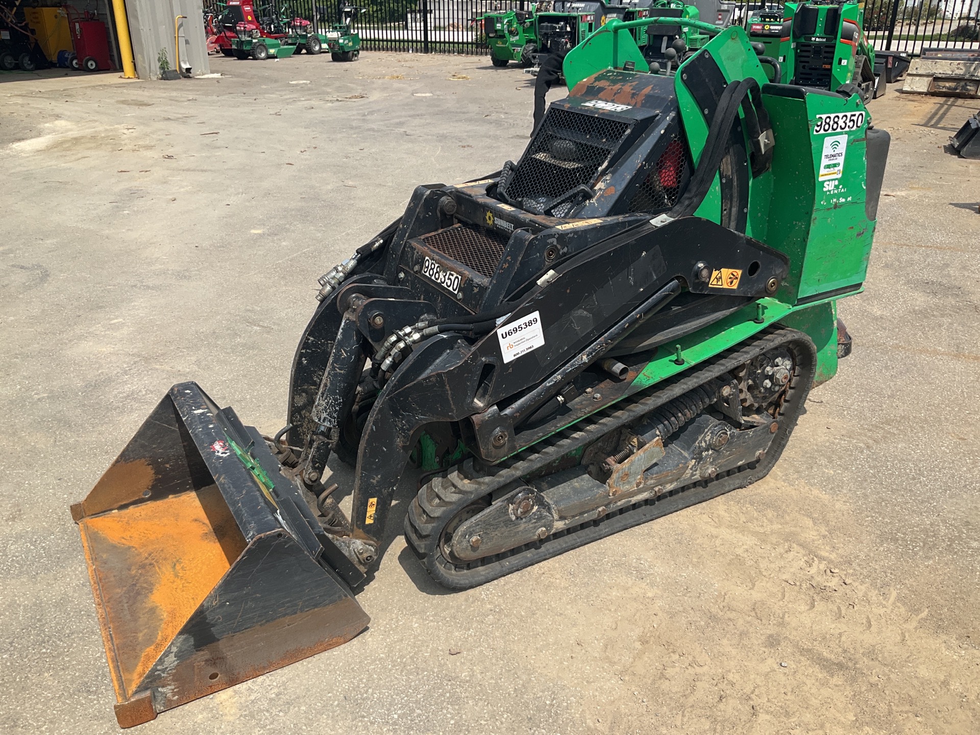 2017 Toro 22327G Mini Compact Track Loader