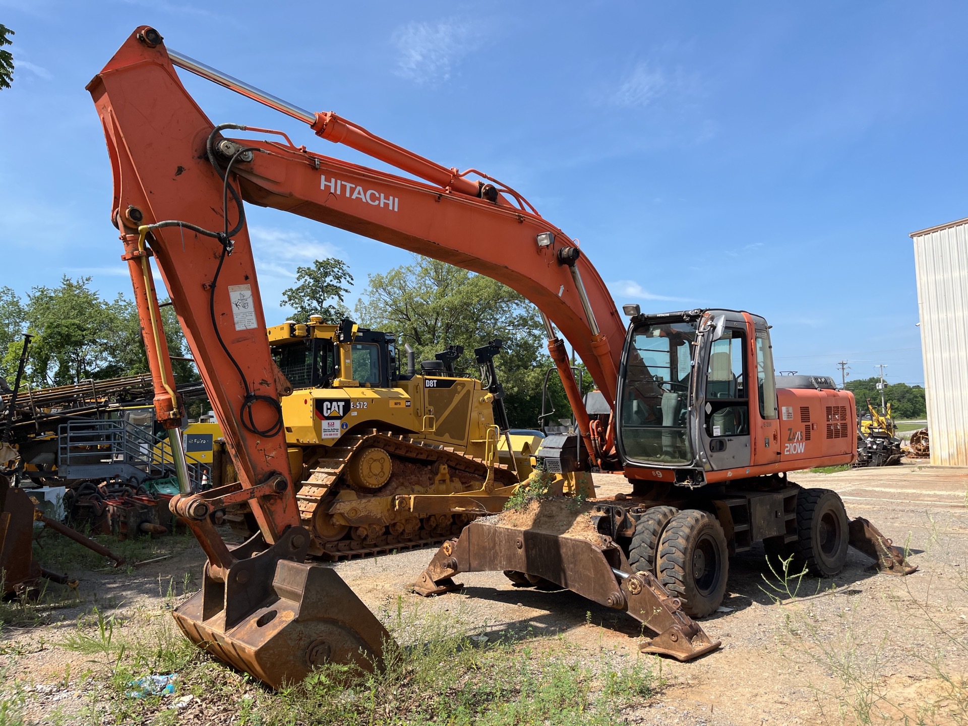 2006 Hitachi ZX210W Wheel Excavator