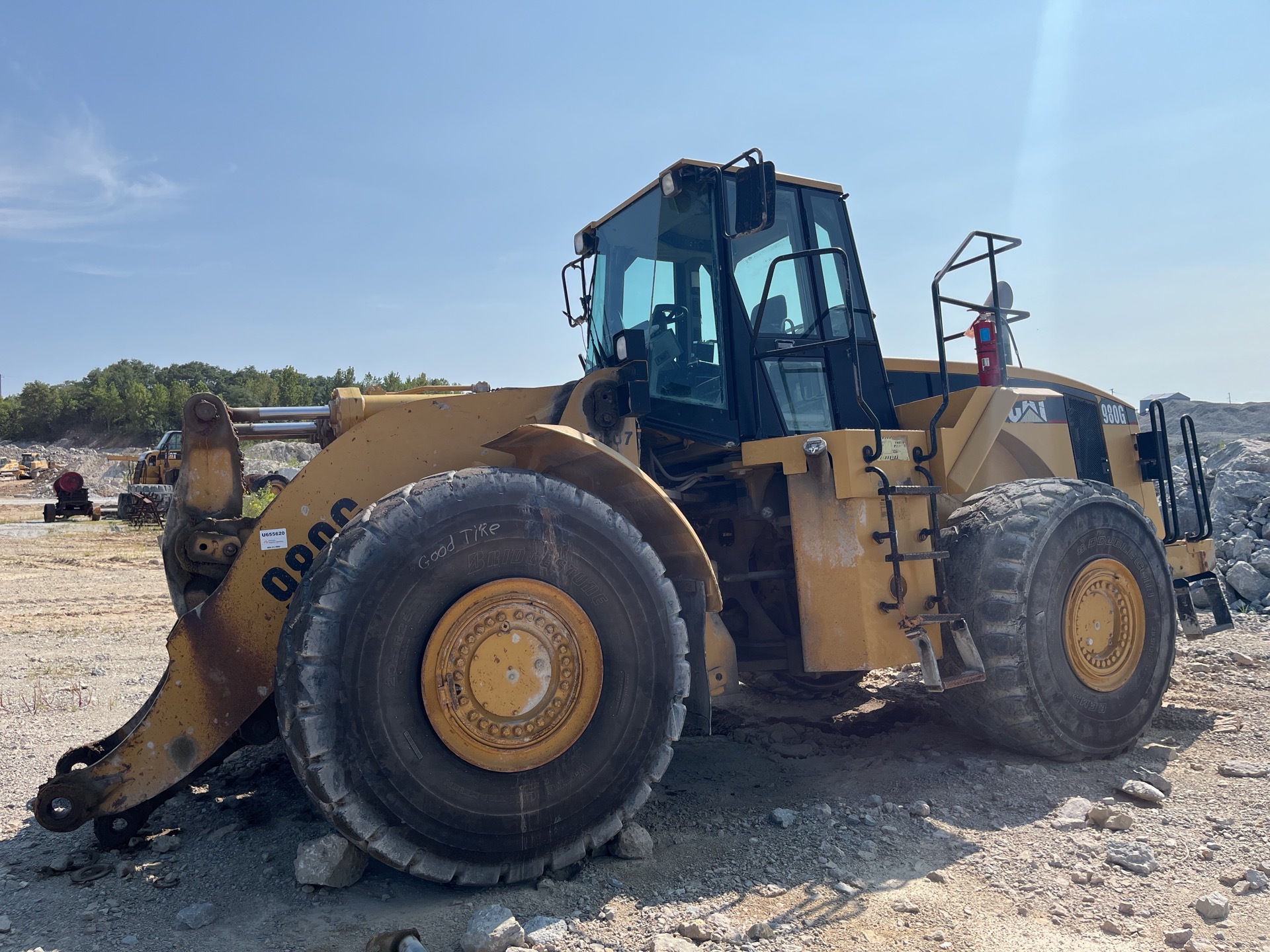 1999 Cat 980G Wheel Loader (Inoperable)