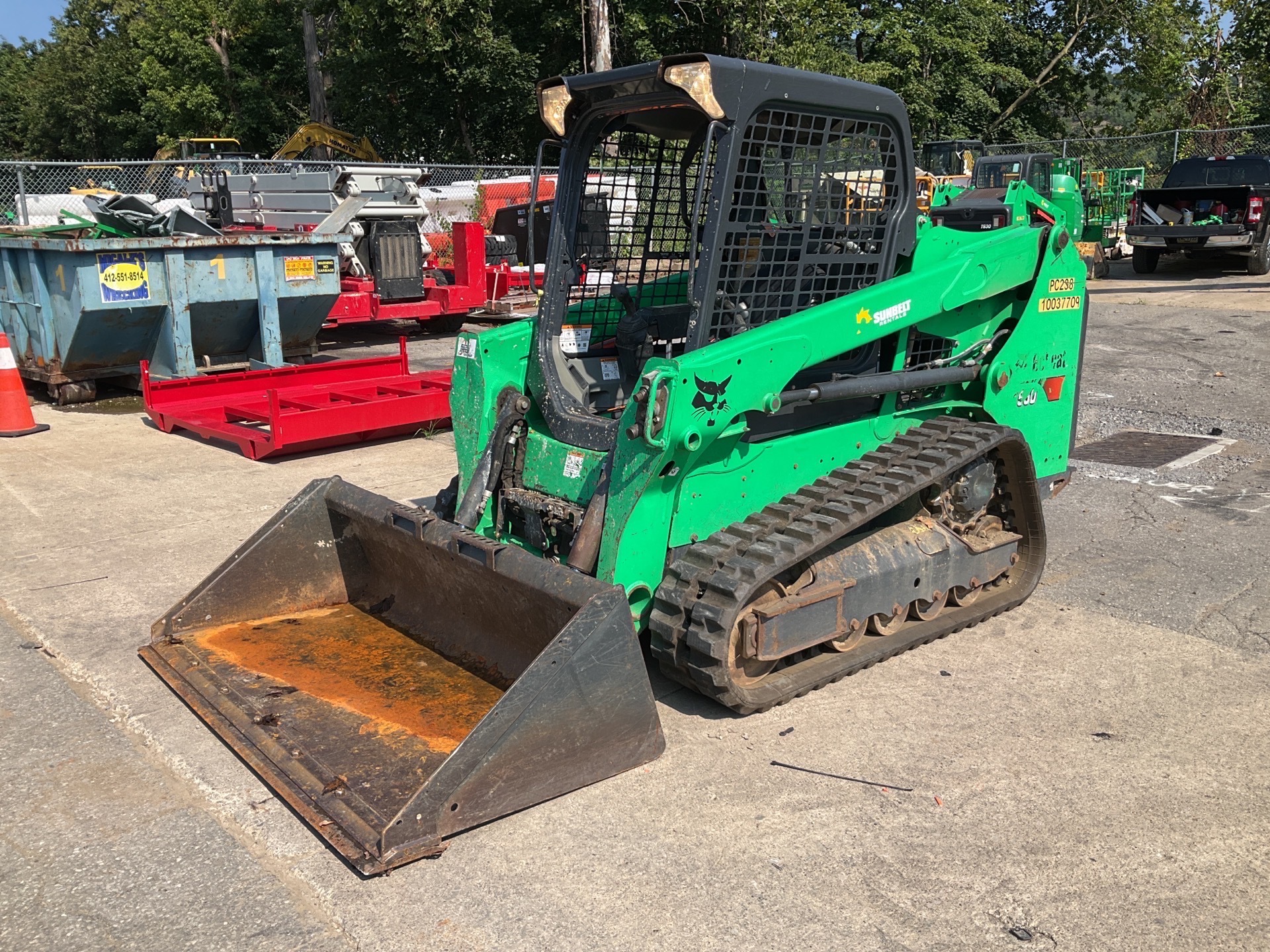 2018 Bobcat T550 Compact Track Loader