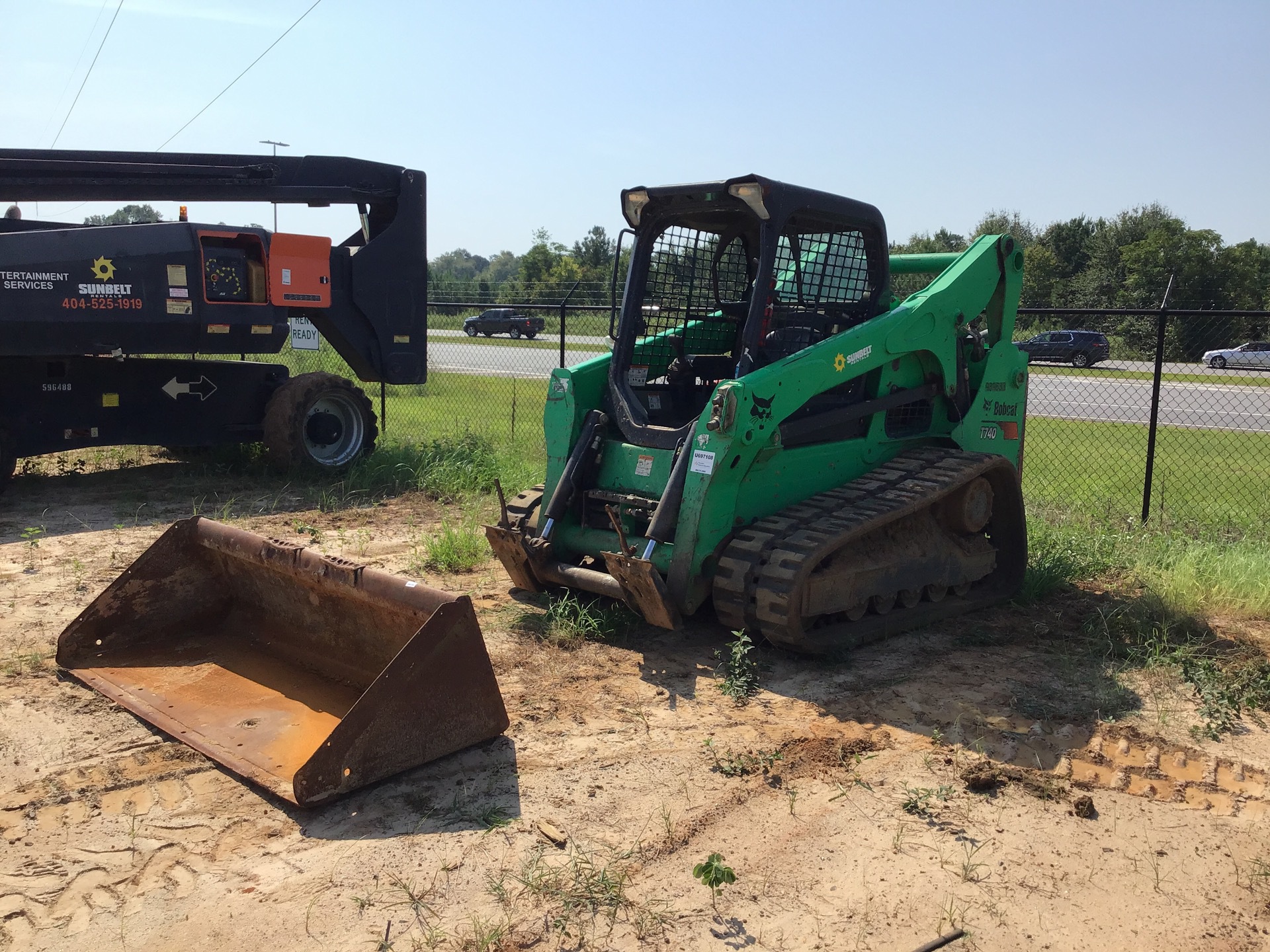 2017 Bobcat T740 Compact Track Loader
