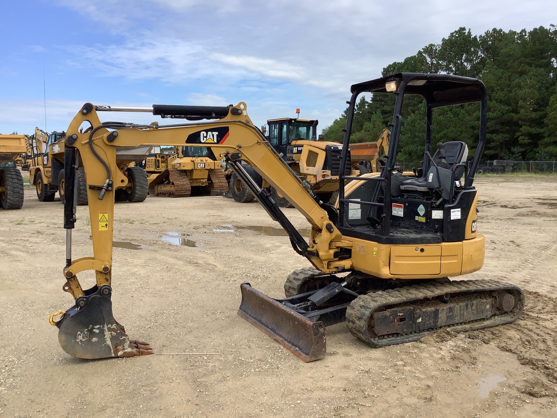 2017 Cat 303E CR Mini Excavator
