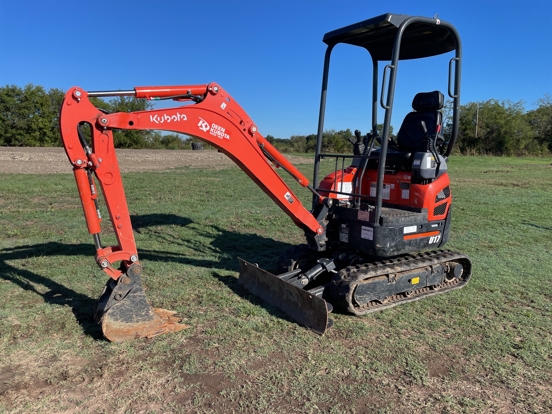 2021 Kubota U17VR1 Mini Excavator