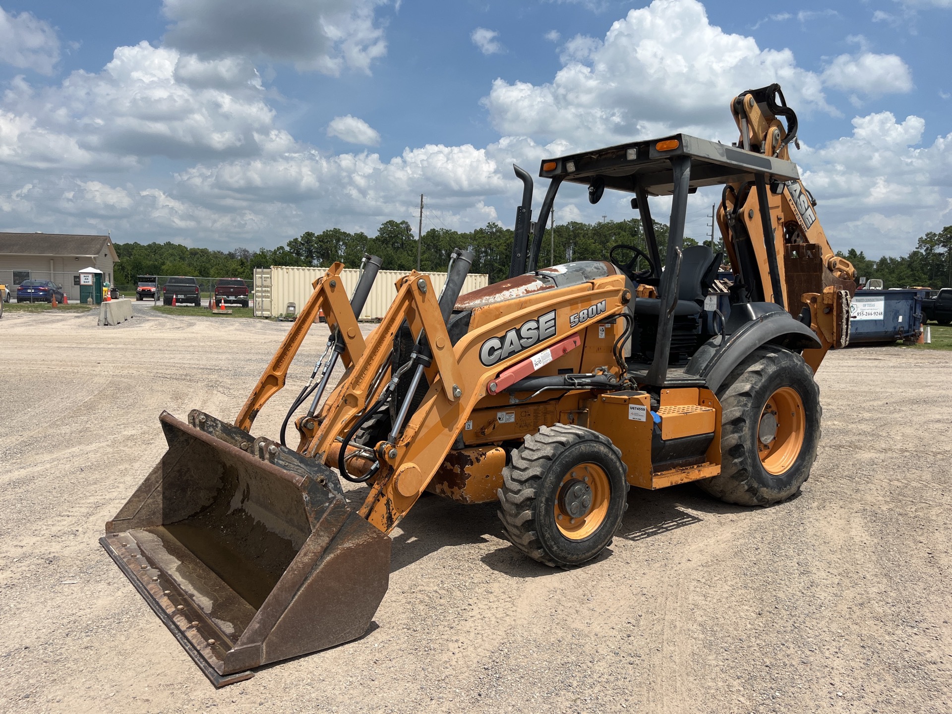 2015 Case 580N 4x4 Backhoe Loader