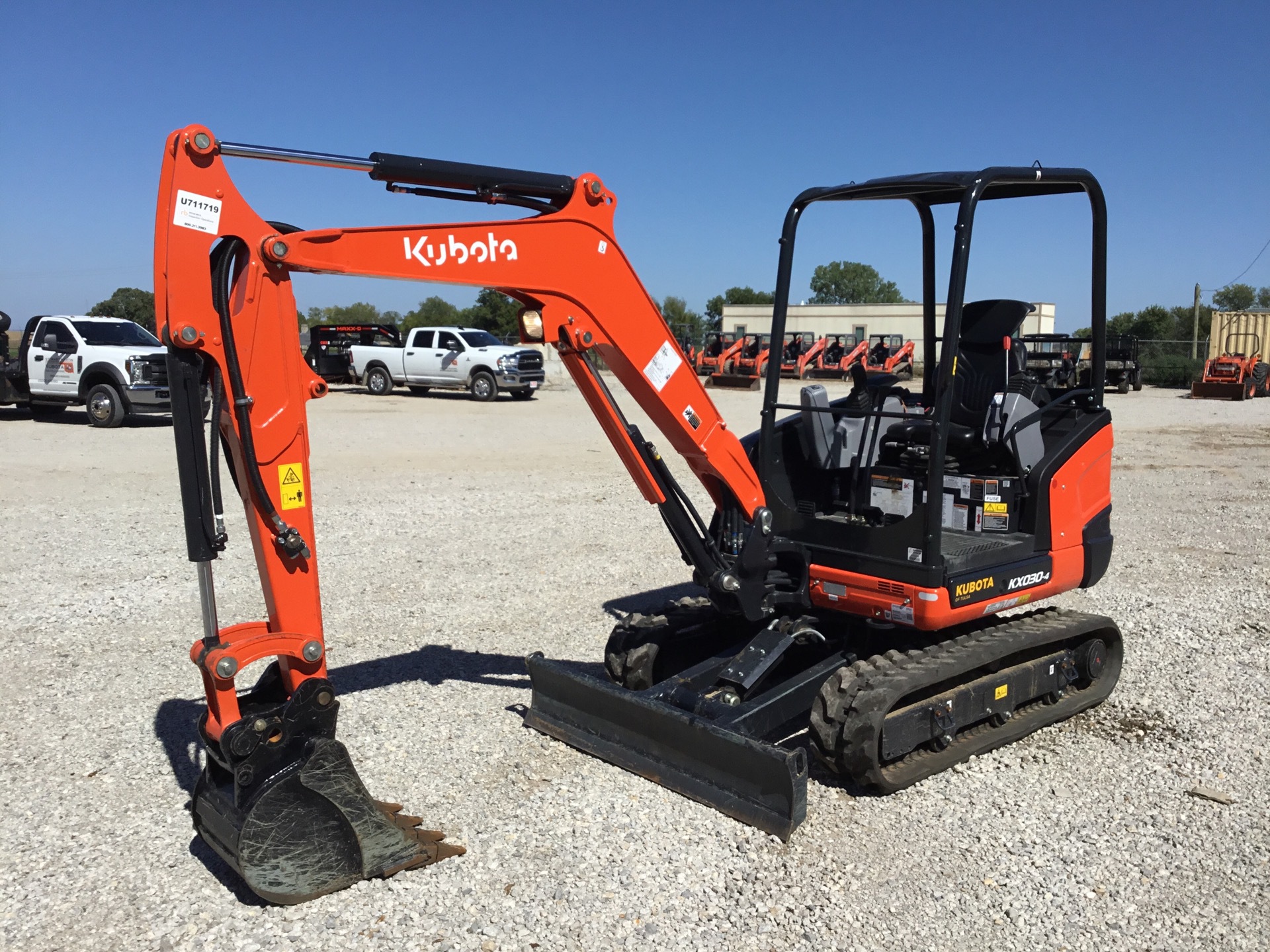 2023 Kubota KX030-4R1 Mini Excavator