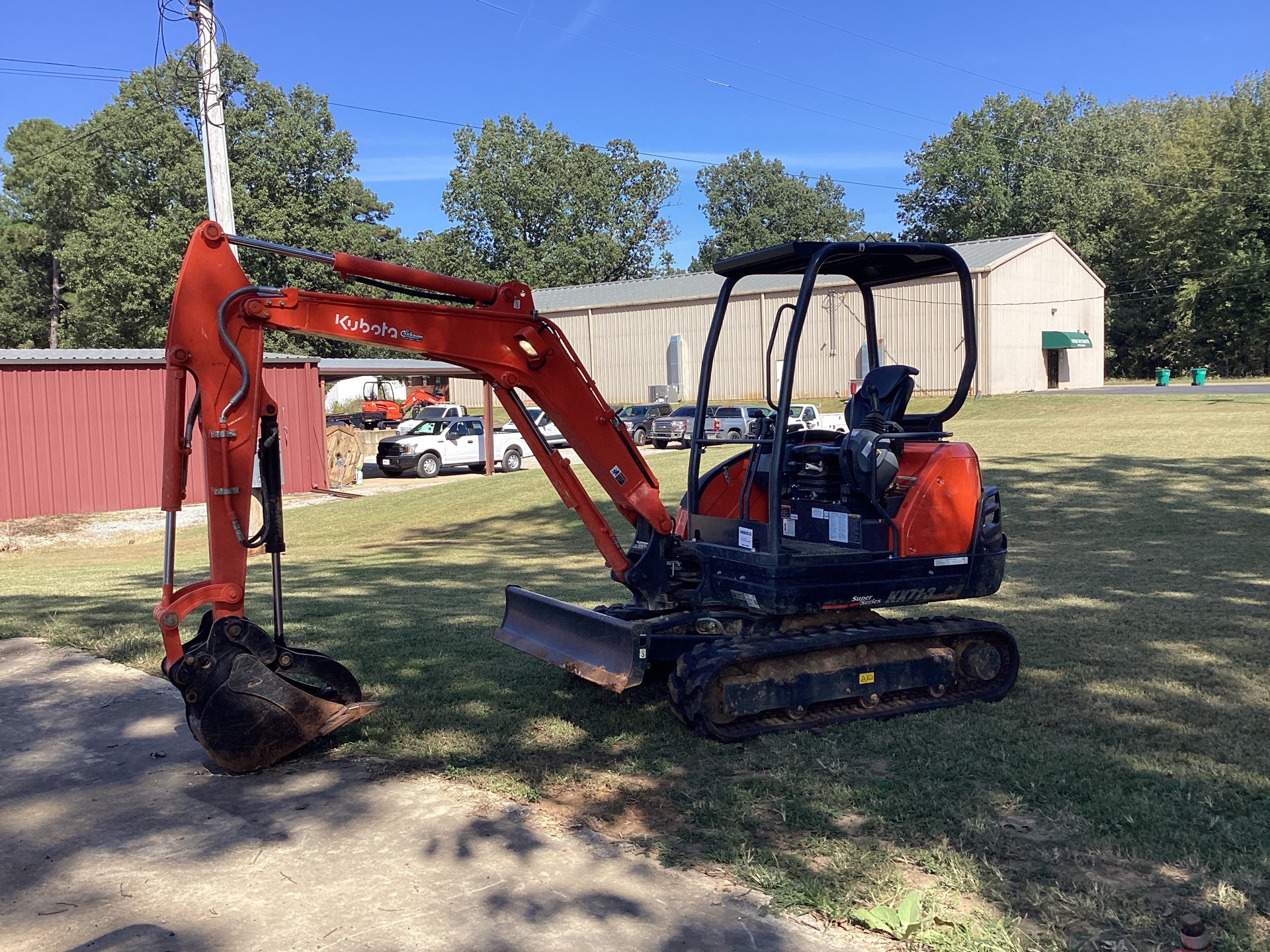 2022 Kubota KX71-3S4R1 Mini Excavator