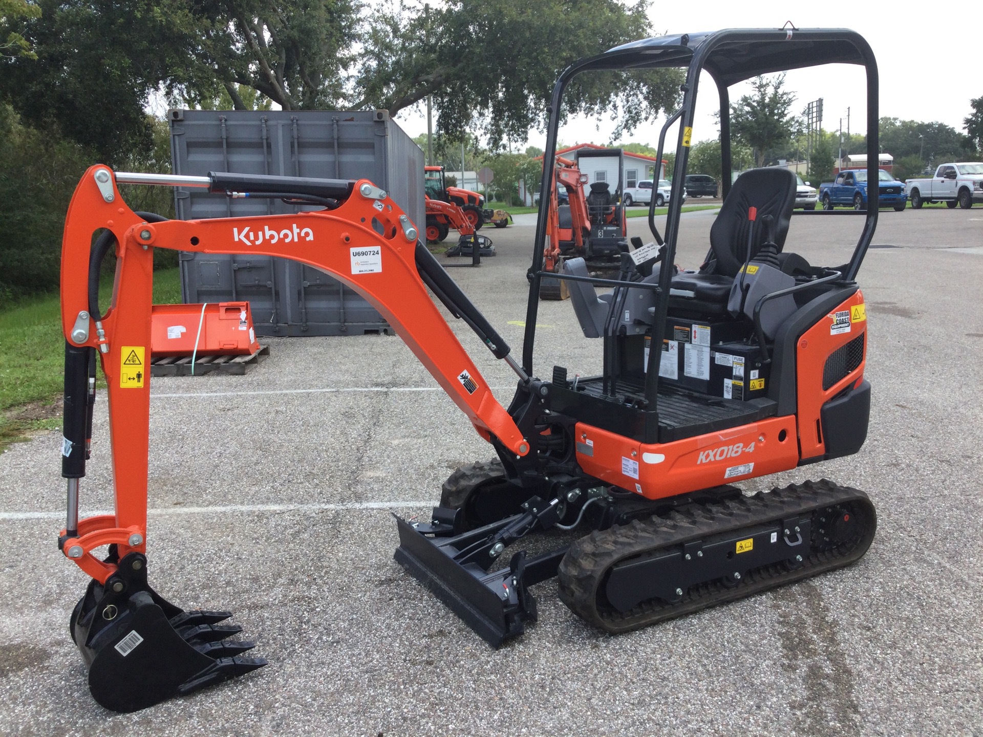 2021 Kubota KX018-4R1 Mini Excavator
