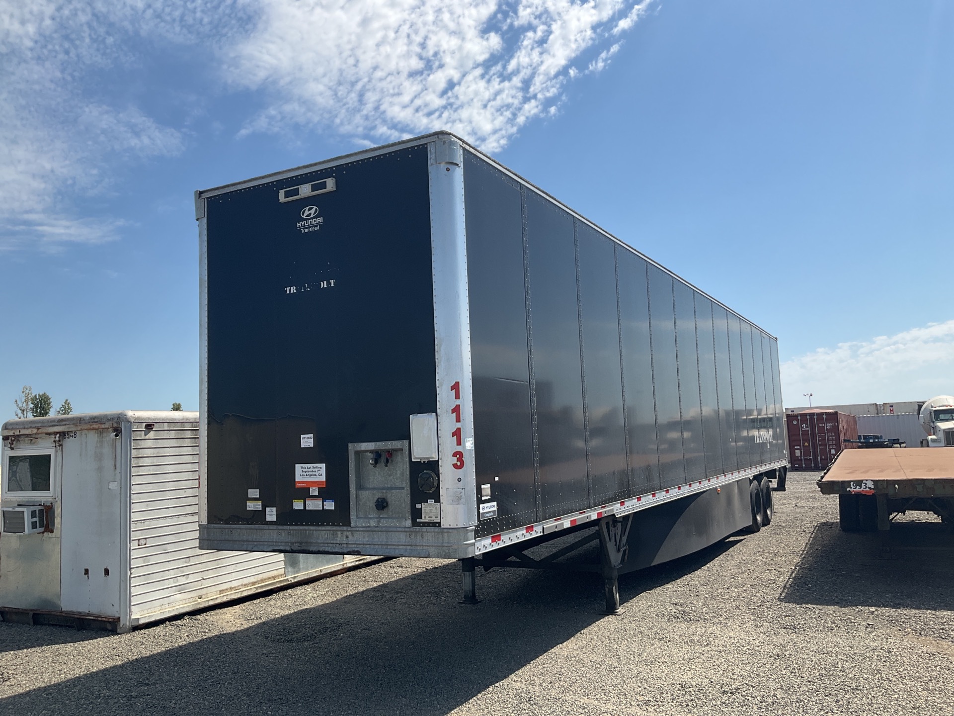2022 Hyundai VC2530212-AJS 53 ft x 102 in T/A Van Trailer