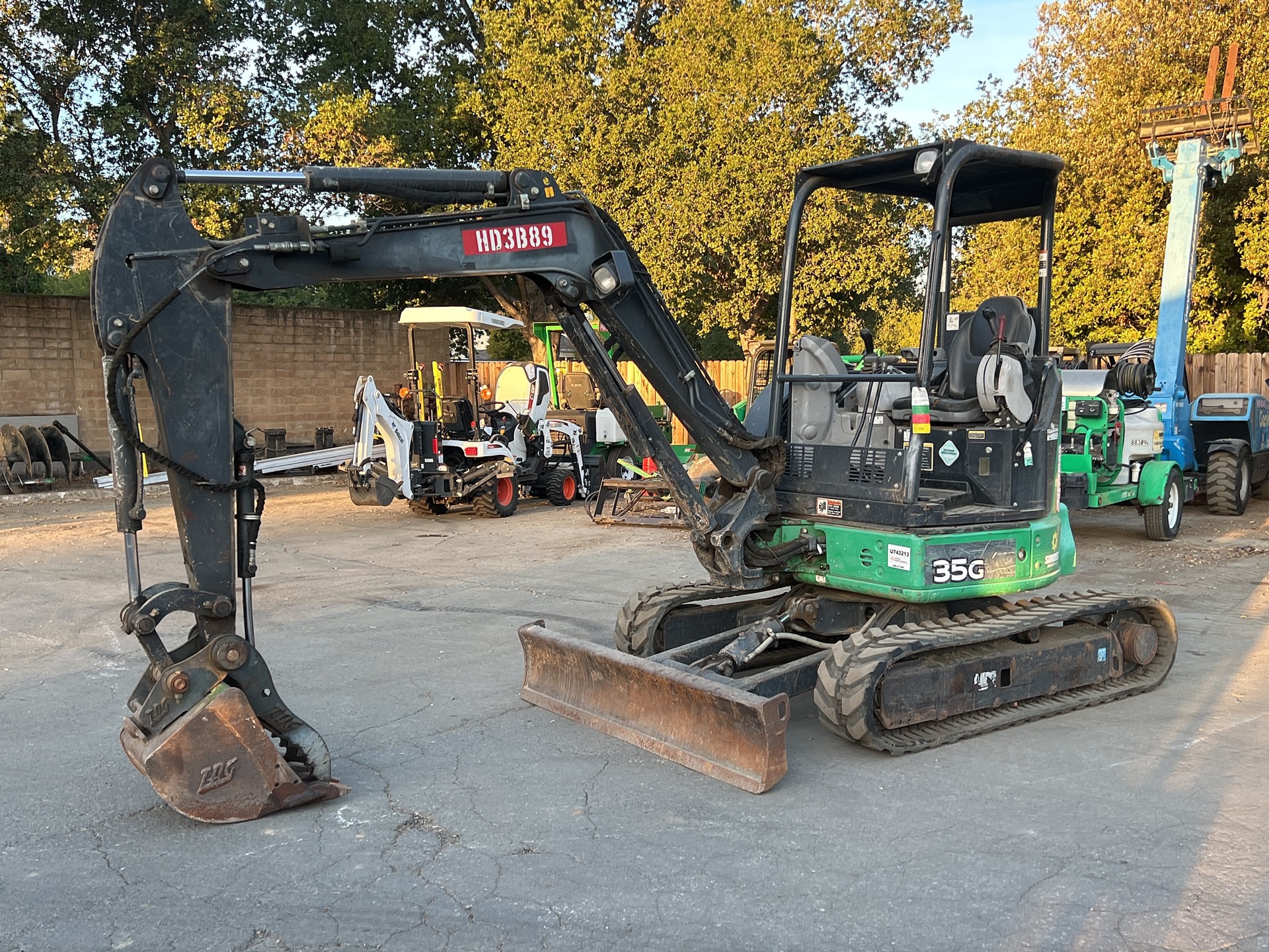 2016 John Deere 35G Mini Excavator