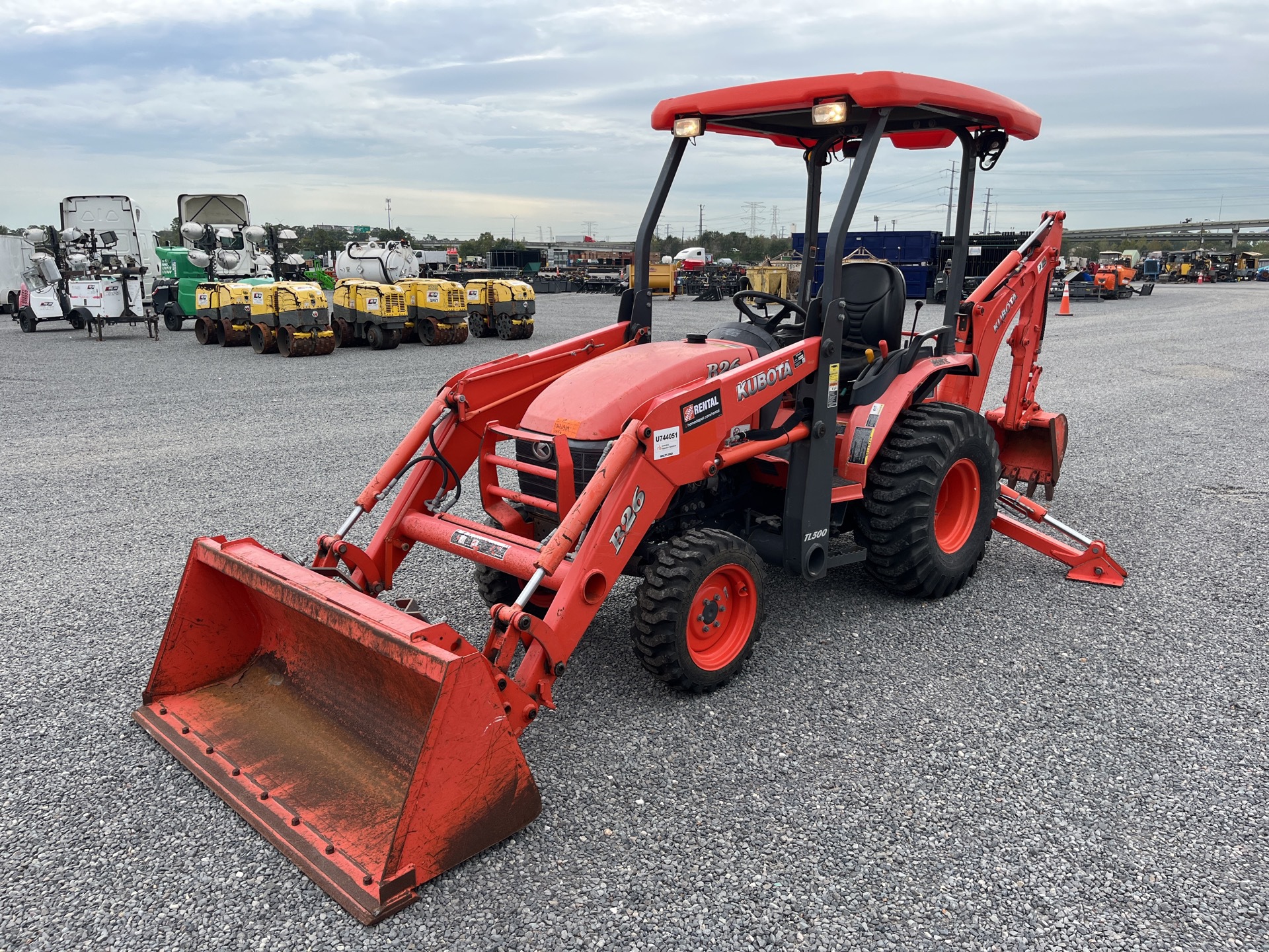 2019 Kubota B26TLB 4x4 Backhoe Loader