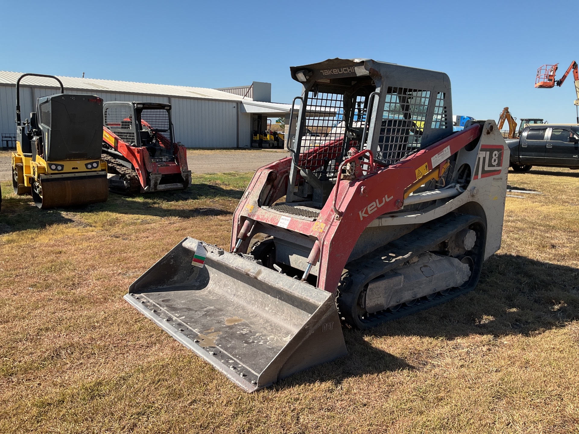 2017 Takeuchi TL8RW Compact Track Loader