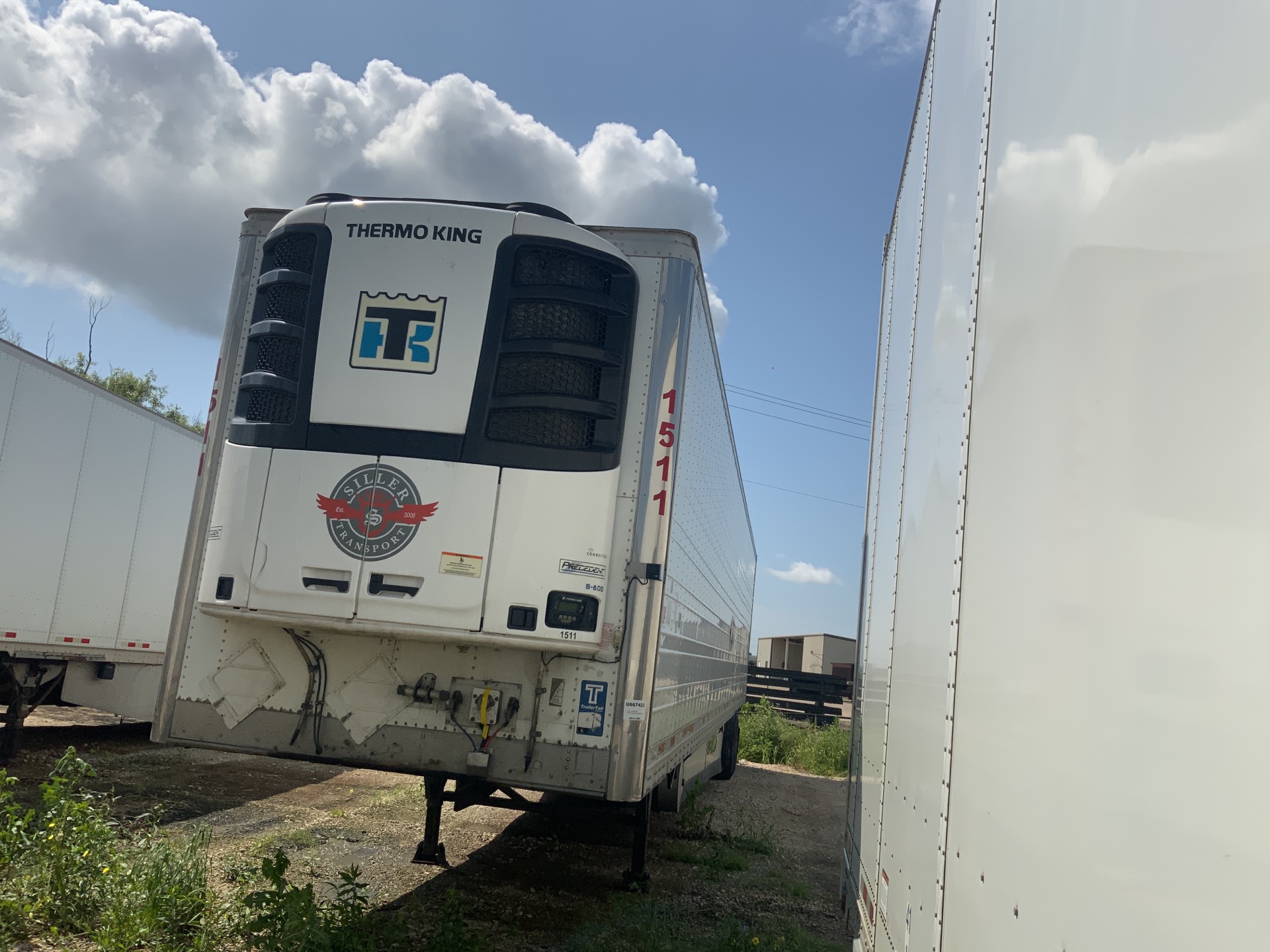 2015 Wabash  53 ft T/A Refrigerated Trailer