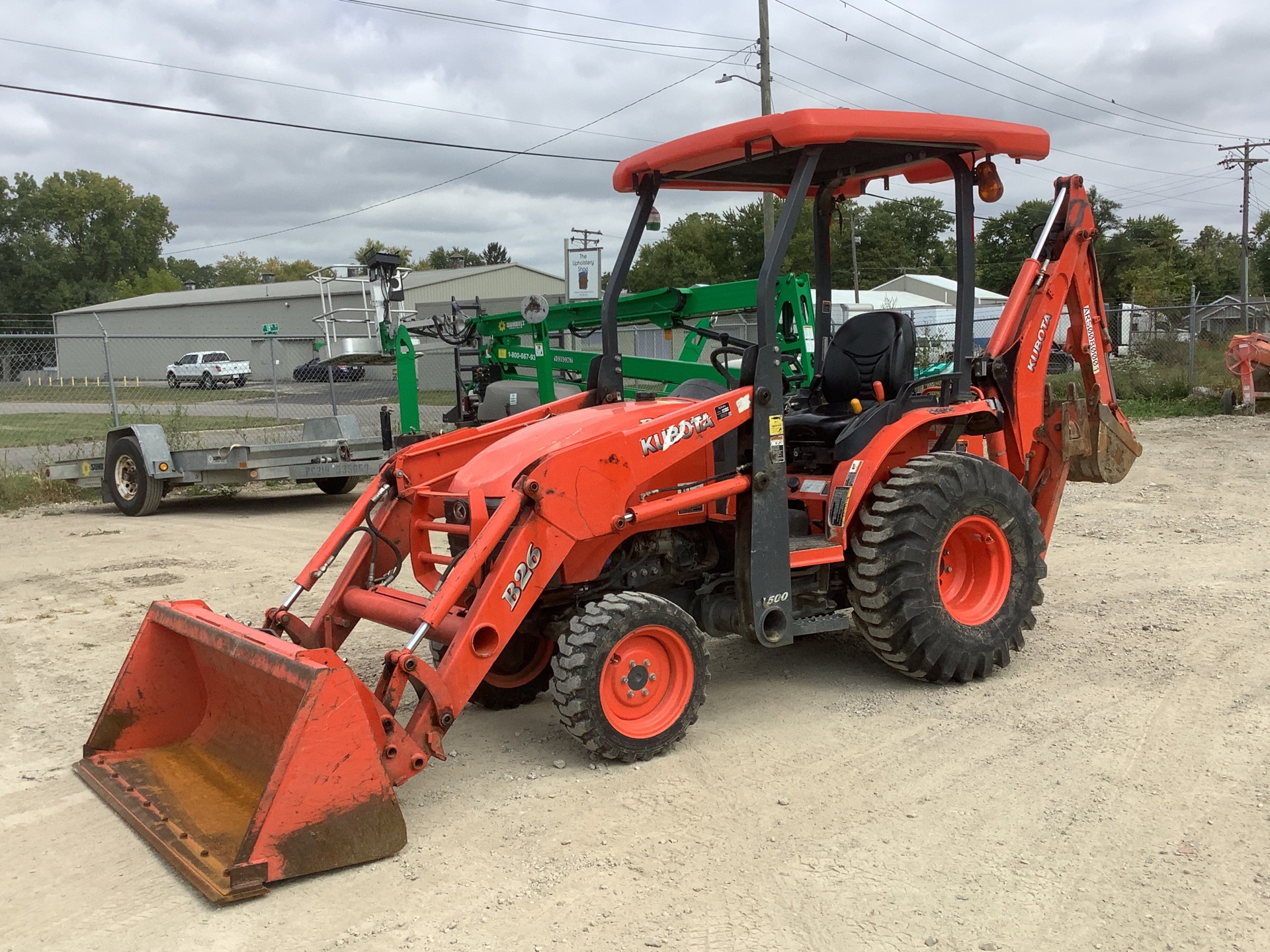 2018 Kubota B26 4x4 Backhoe Loader