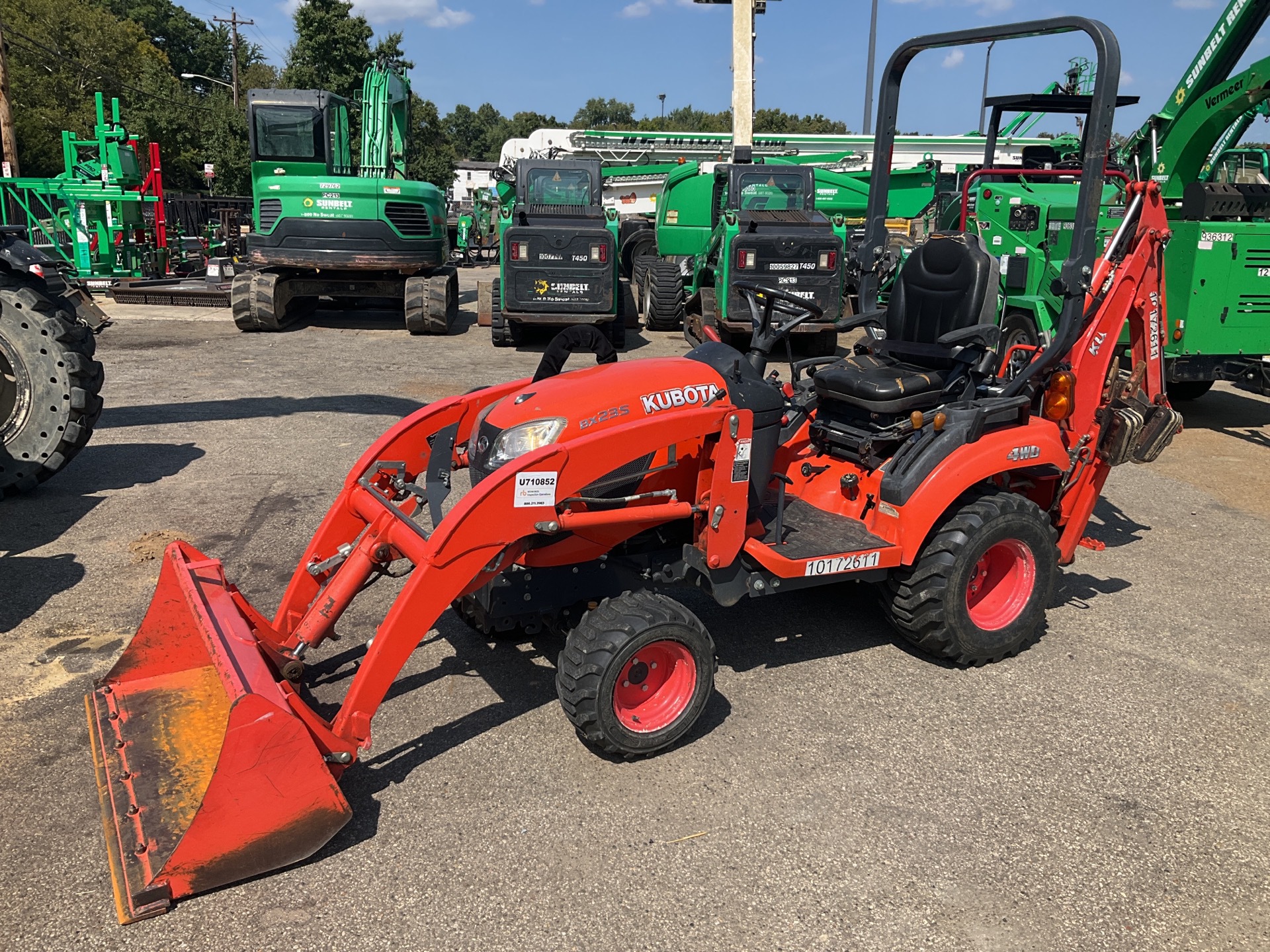 2019 Kubota BX23S 4x4 Backhoe Loader