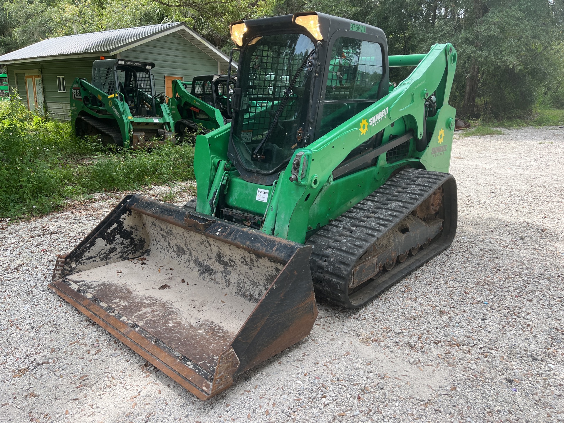 2017 Bobcat T740 Compact Track Loader