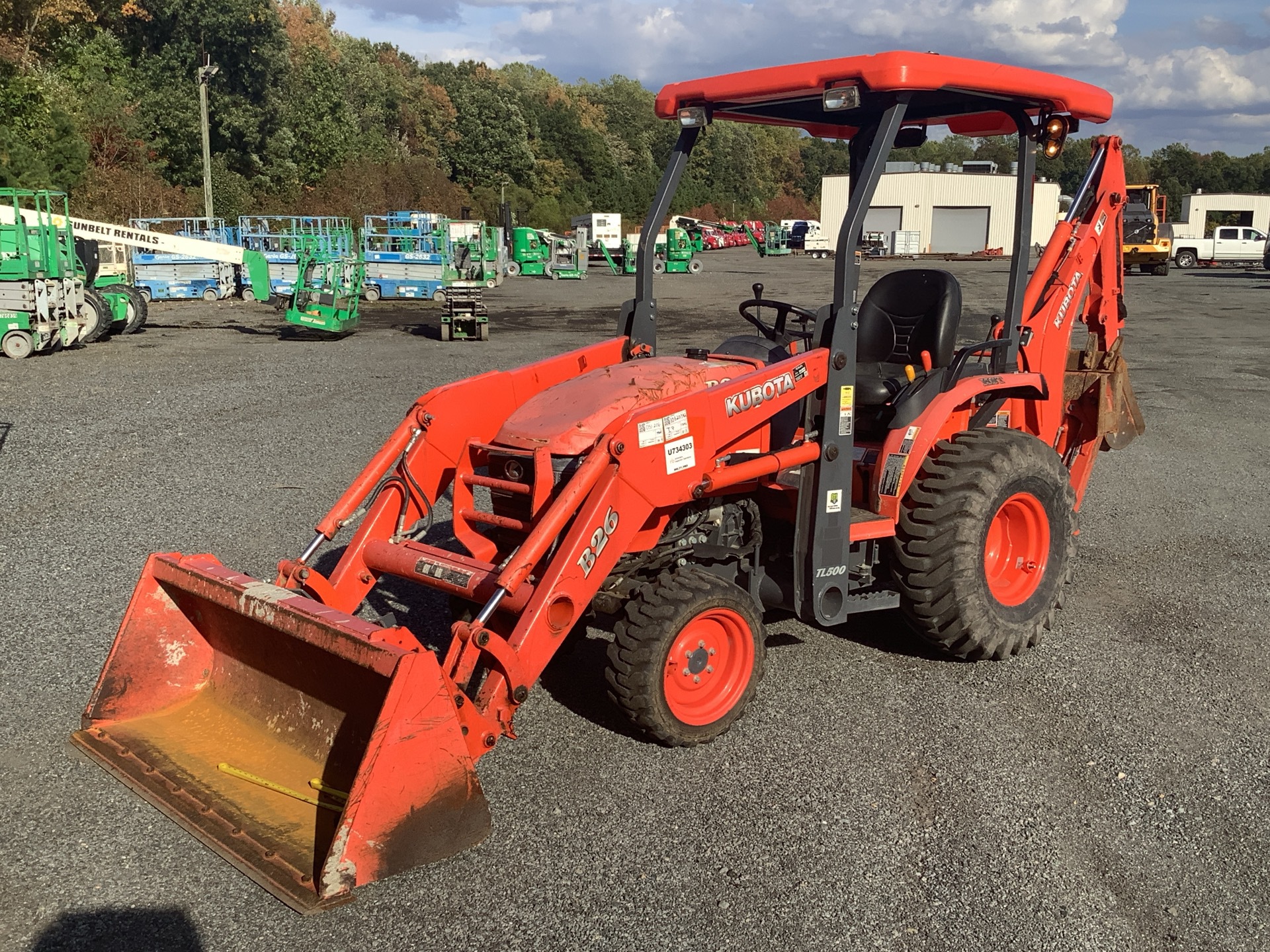 2019 Kubota B26 4x4 Backhoe Loader