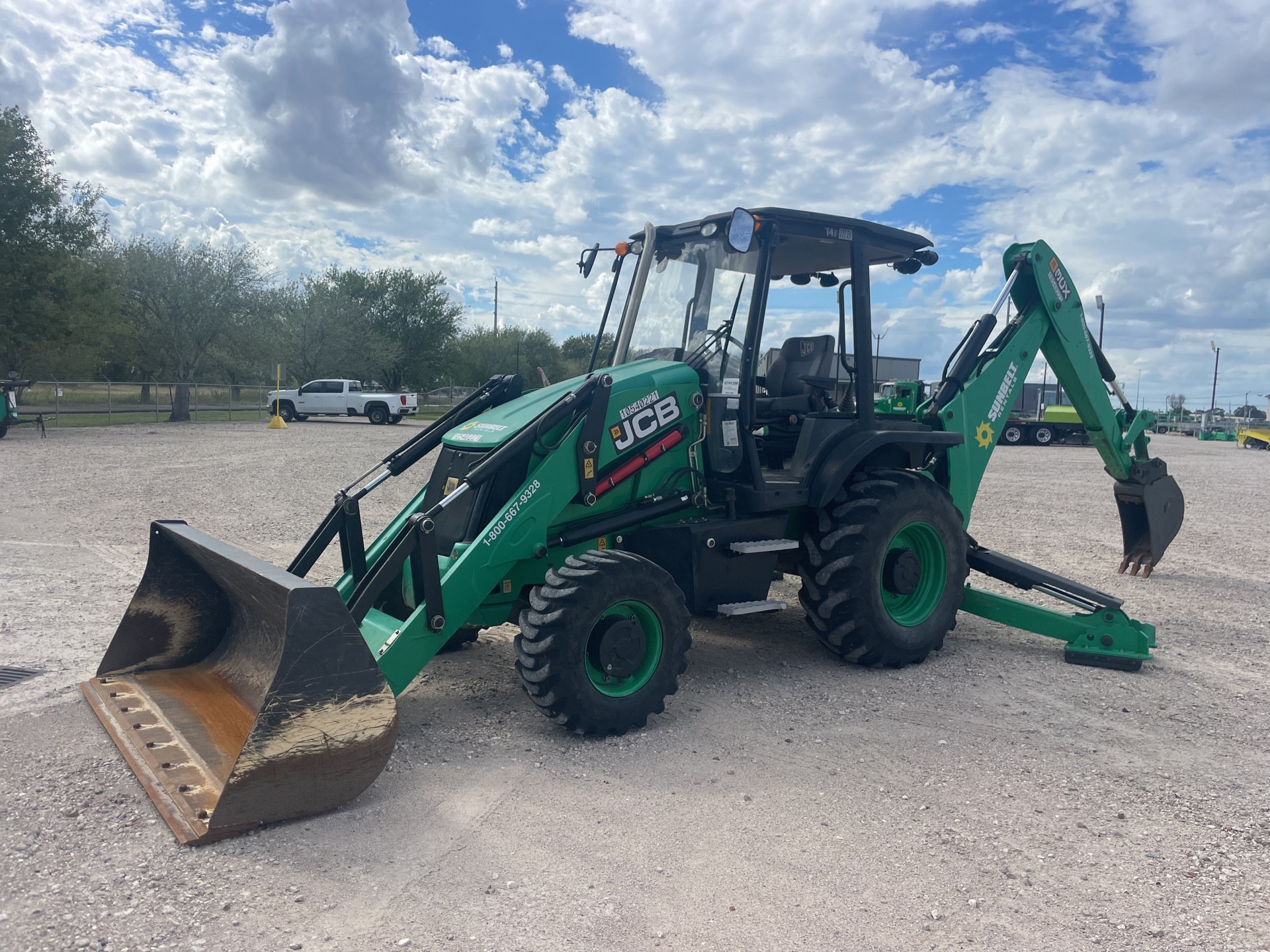 2021 JCB 3CXR14L4CM 4x4 Backhoe Loader