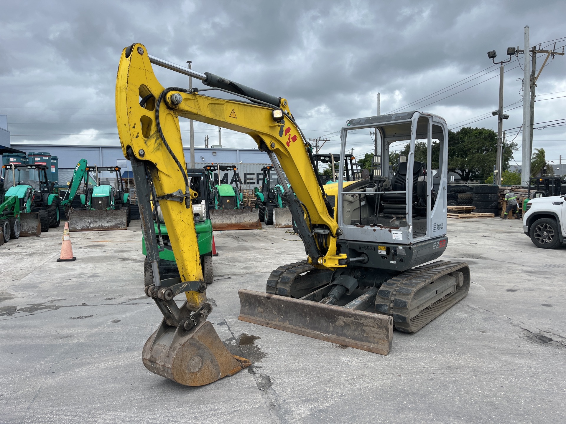 2019 Wacker Neuson EZ53 Mini Excavator