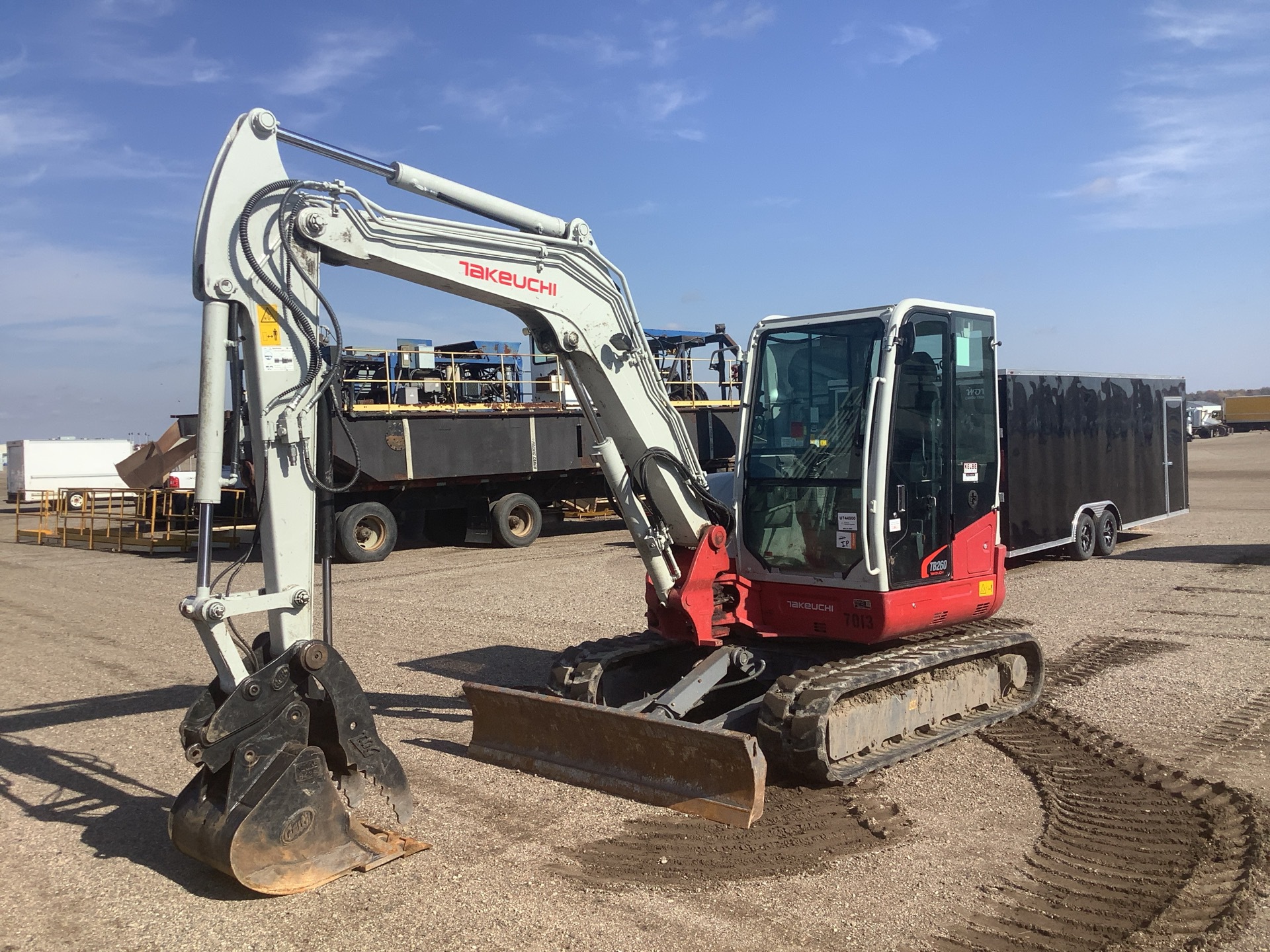 2022 Takeuchi TB260 Mini Excavator
