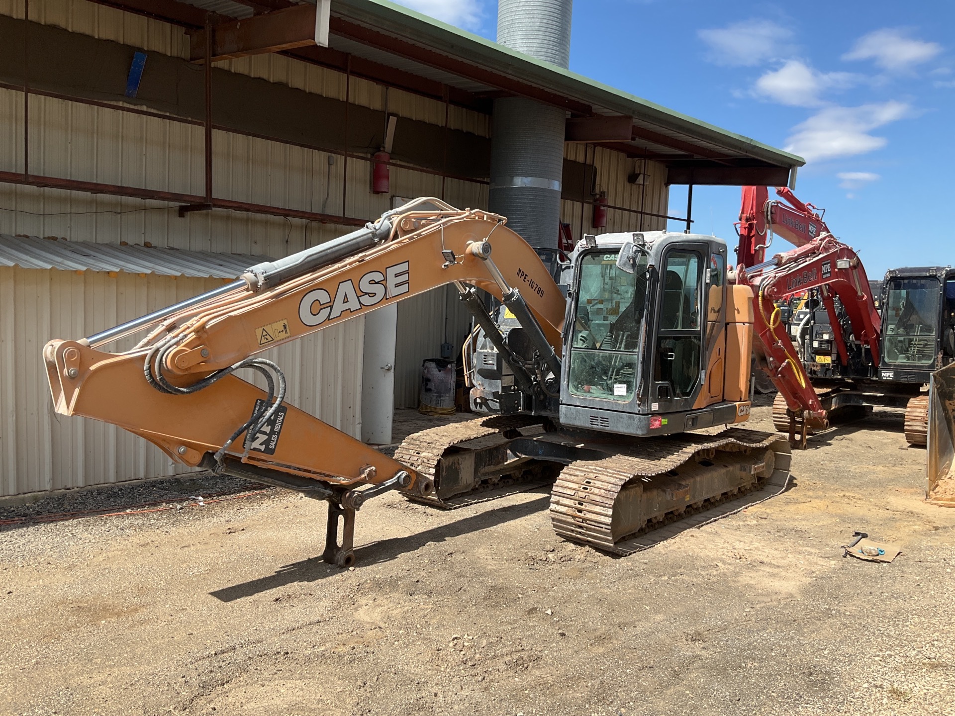 2020 Case CX145D SR Tracked Excavator