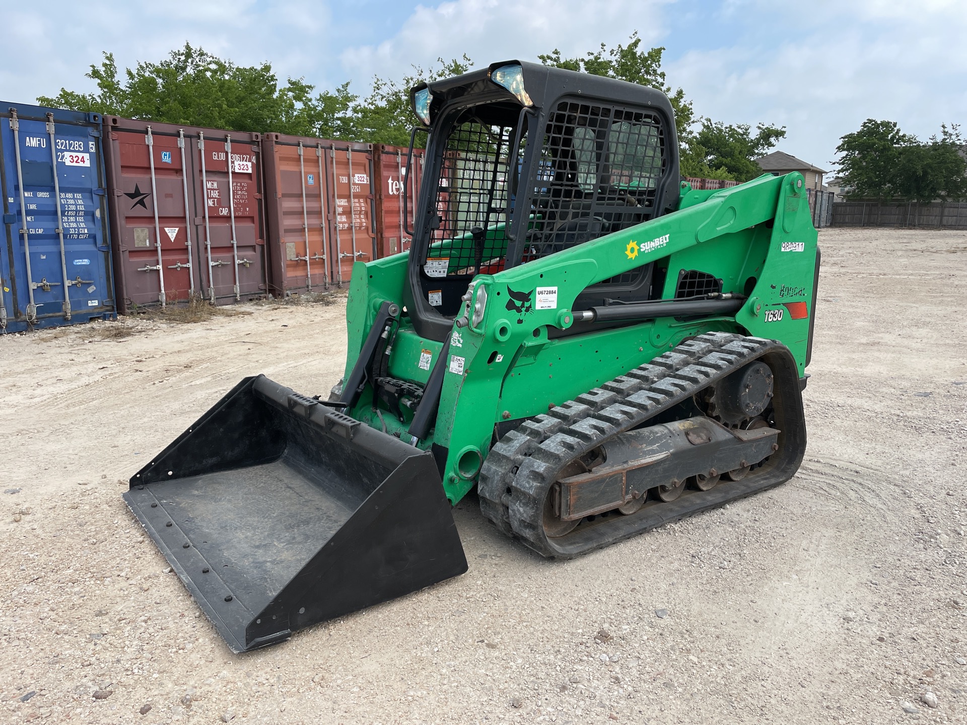 2017 Bobcat T630 Compact Track Loader