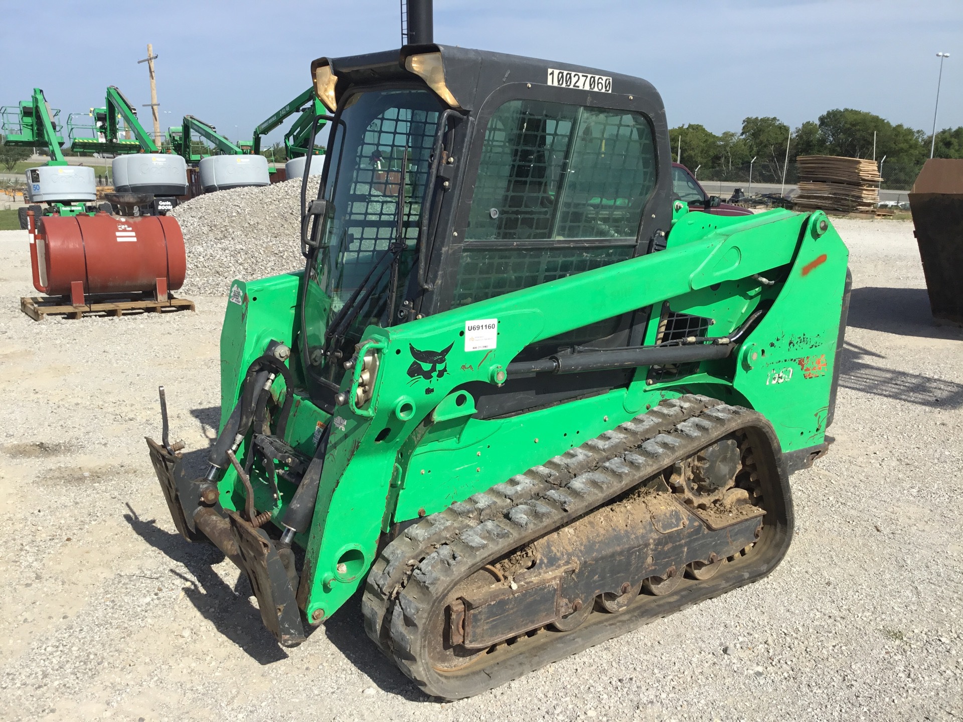 2018 Bobcat T550 Compact Track Loader