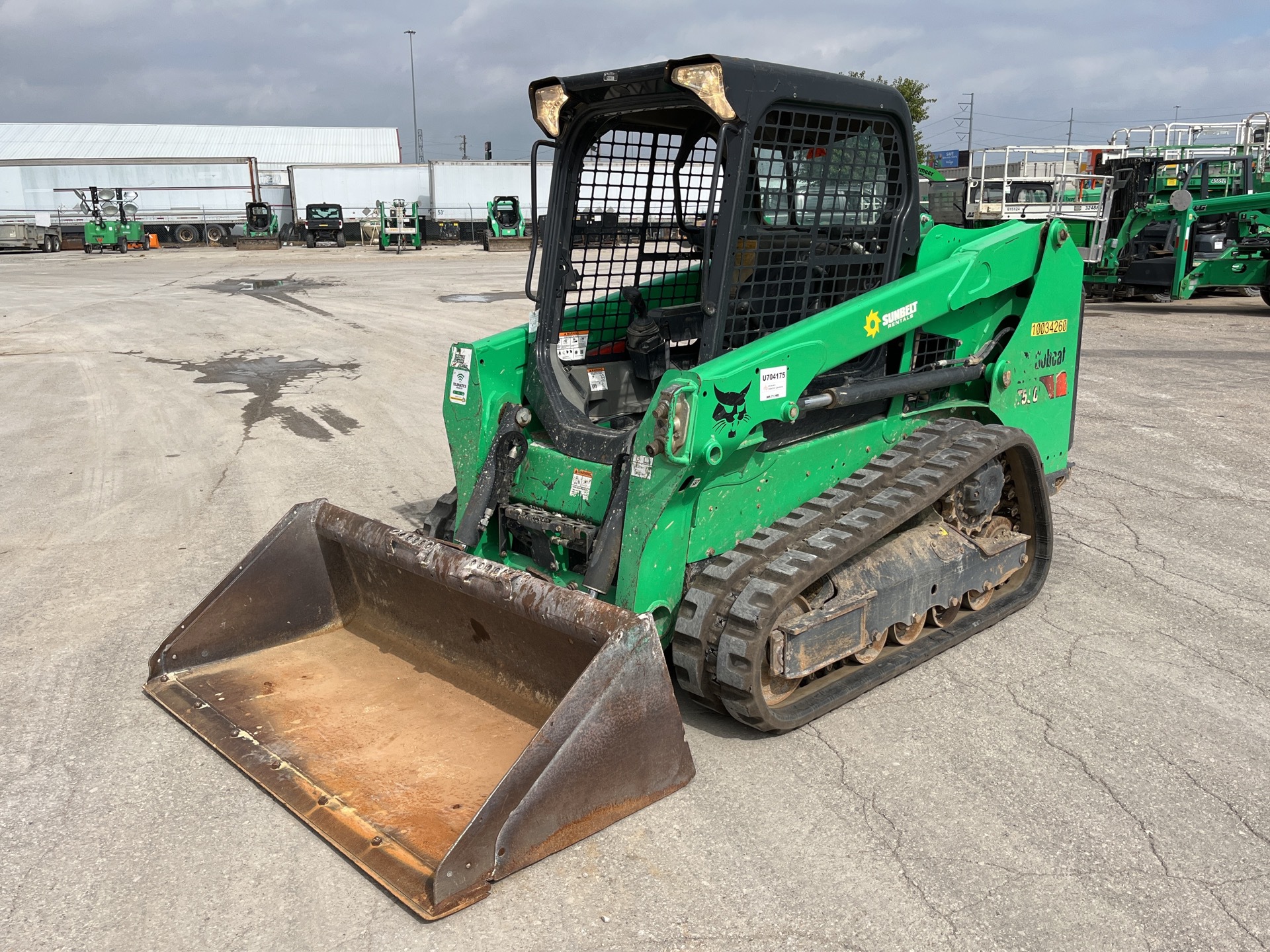 2018 Bobcat T550 Compact Track Loader
