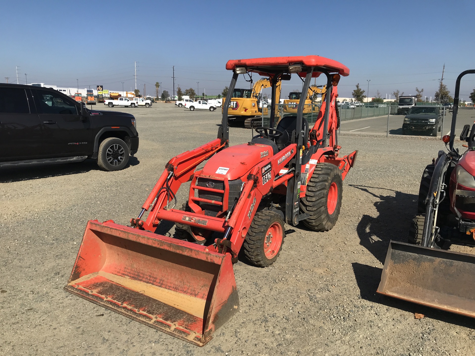 2019 Kubota B26TLB 4x4 Backhoe Loader