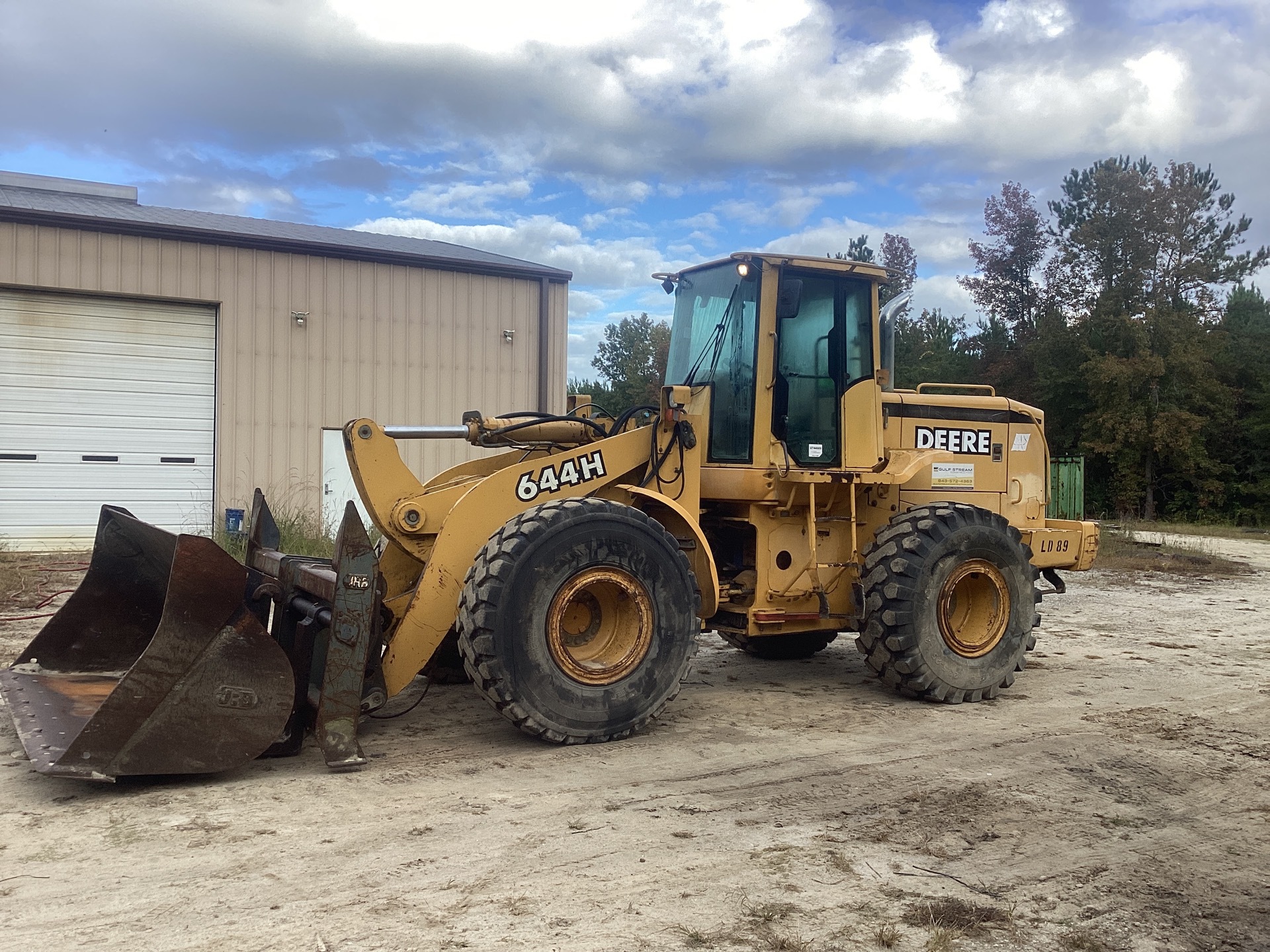 2000 John Deere 644H Wheel Loader